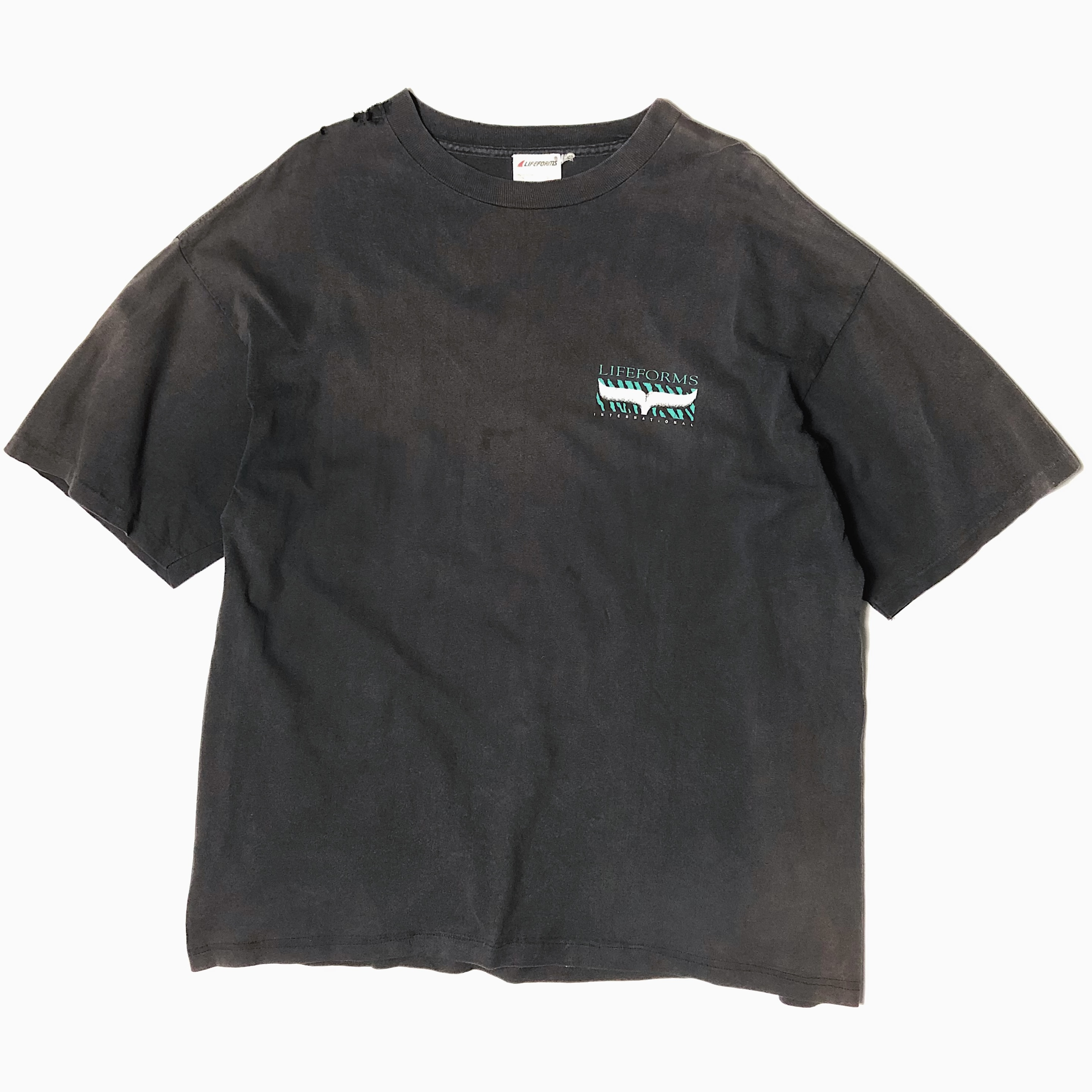 Vintage 90's【LIFEFORMS】"TREE FROG" Grunge T-shirt の画像 2