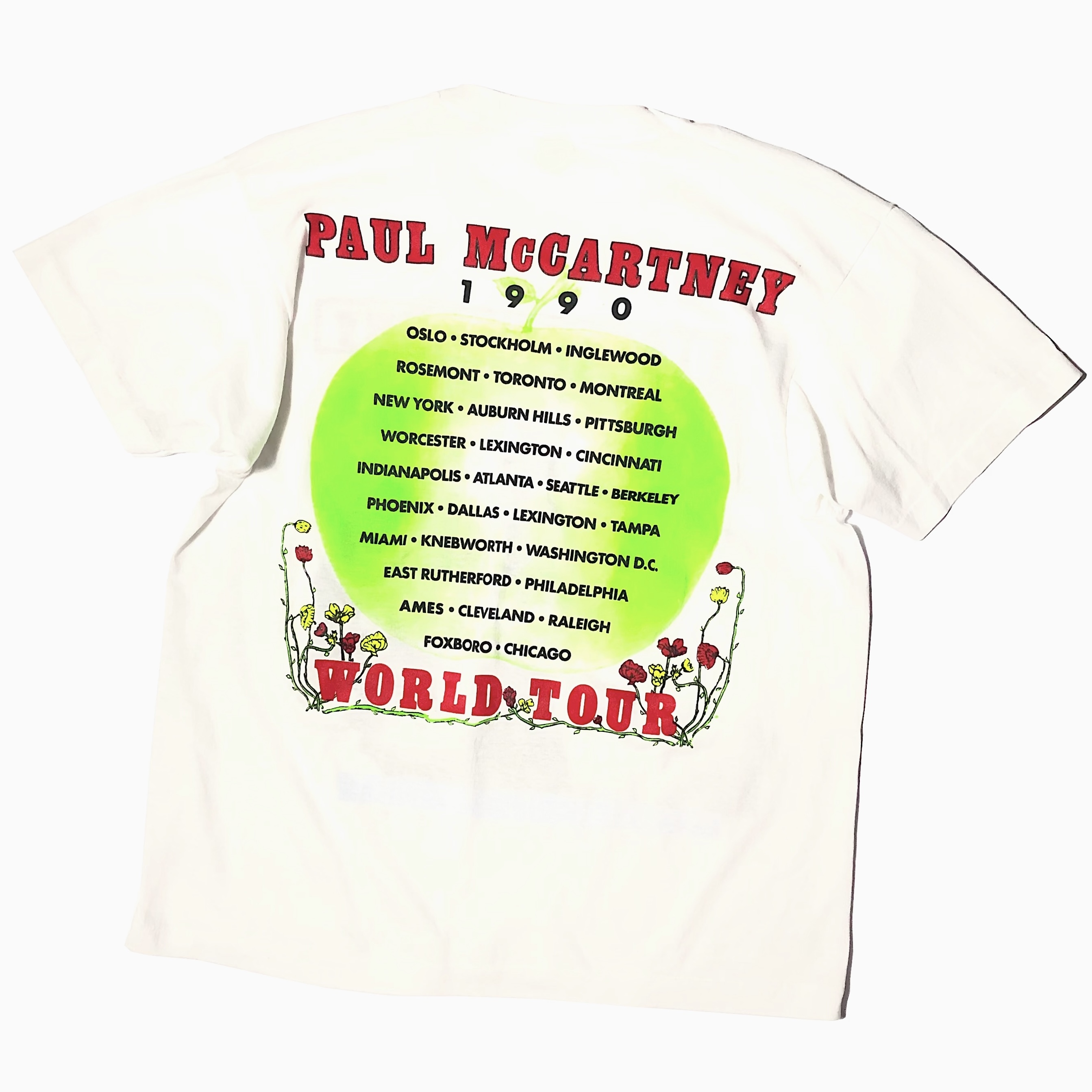 Vintage 90's【SCREEN STARS】"PAUL McCARTNEY" T-shirt の画像 2