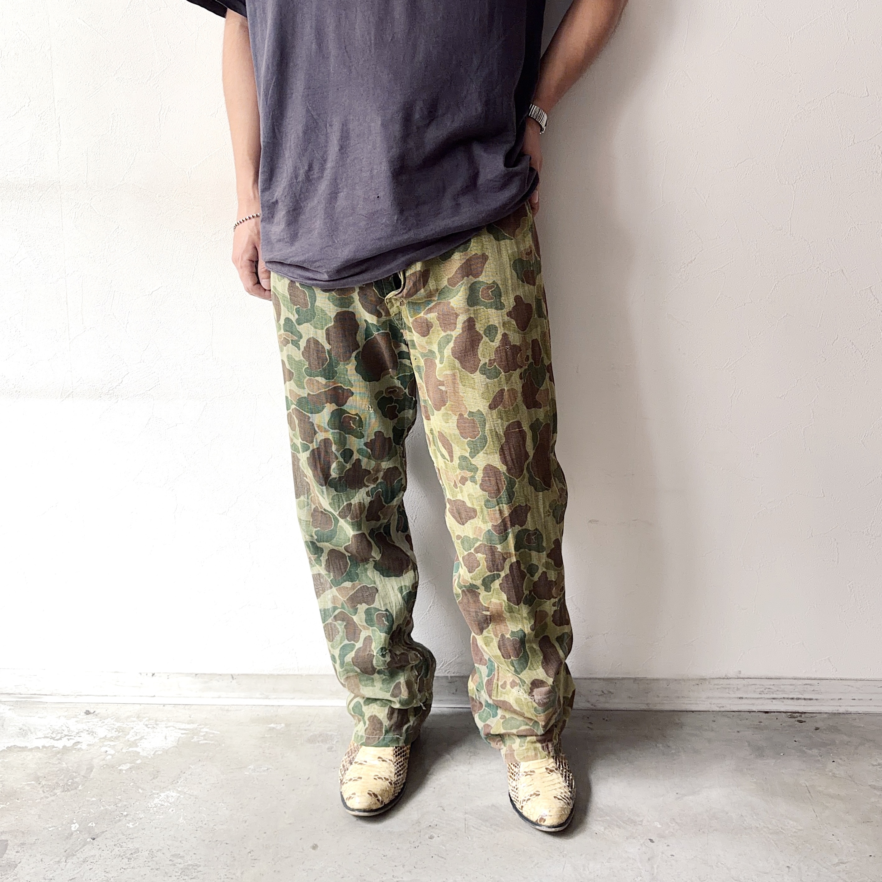 Vintage Camo Mesh Pants の画像 3