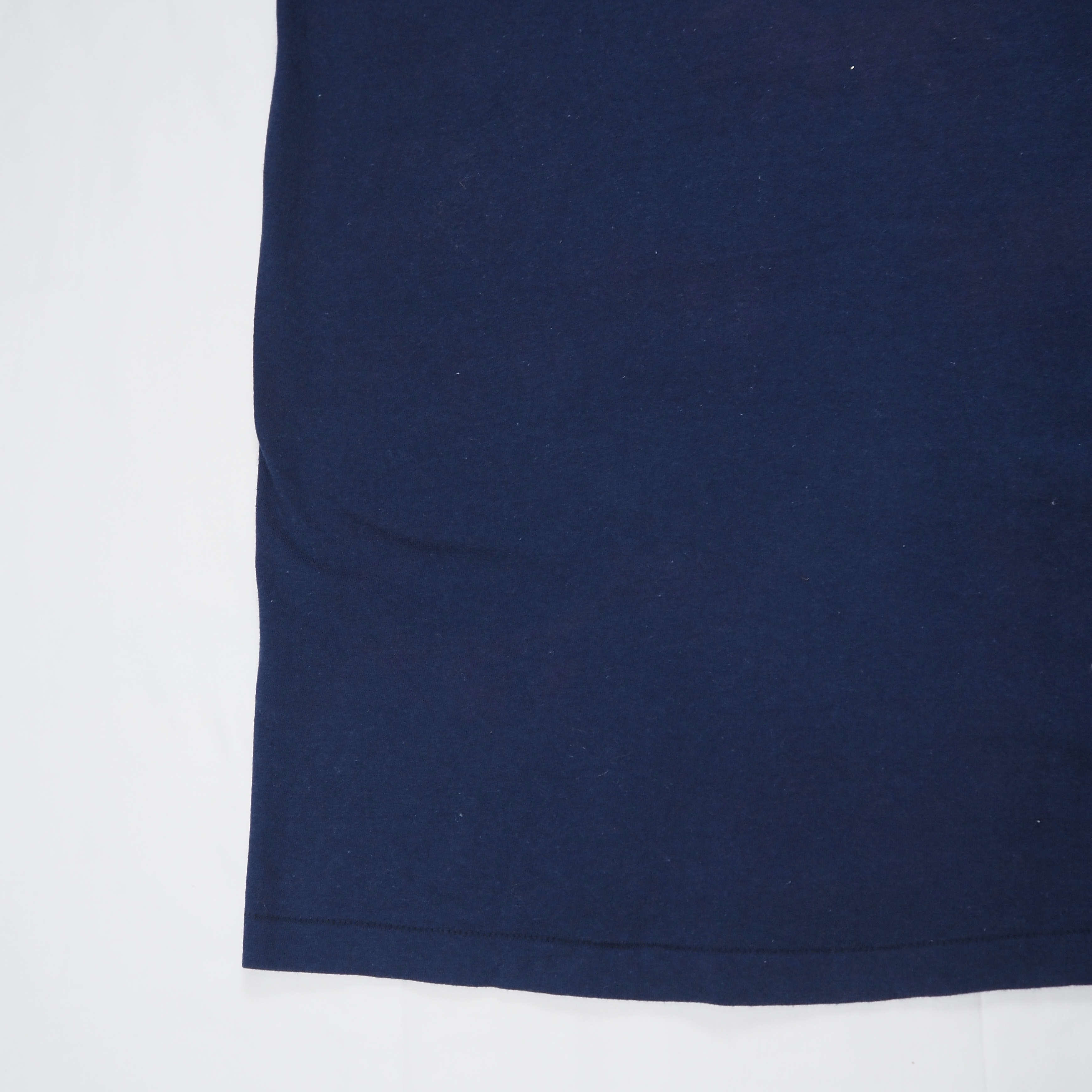 90’s Hanes プリントTシャツ オールドイングリッシュ XL ネイビー の画像 15