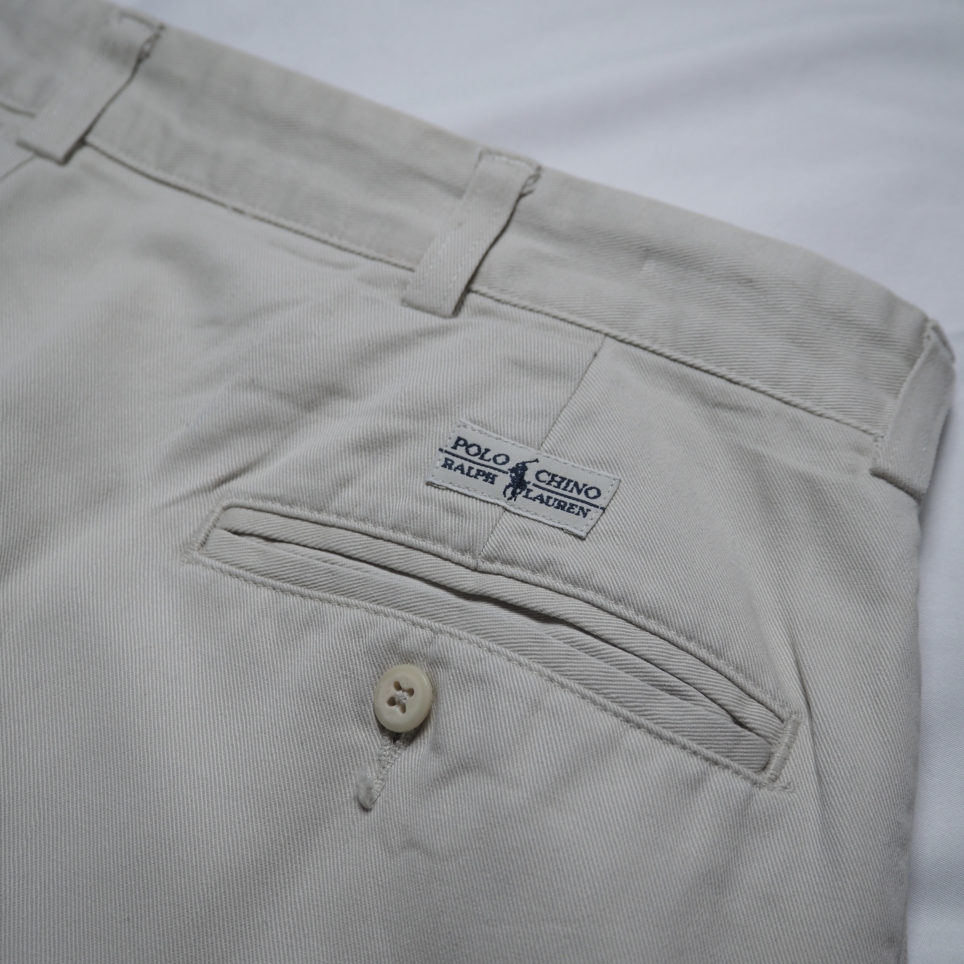 90’s Ralph Lauren ポロチノ アンドリュー 34×32 の画像 16