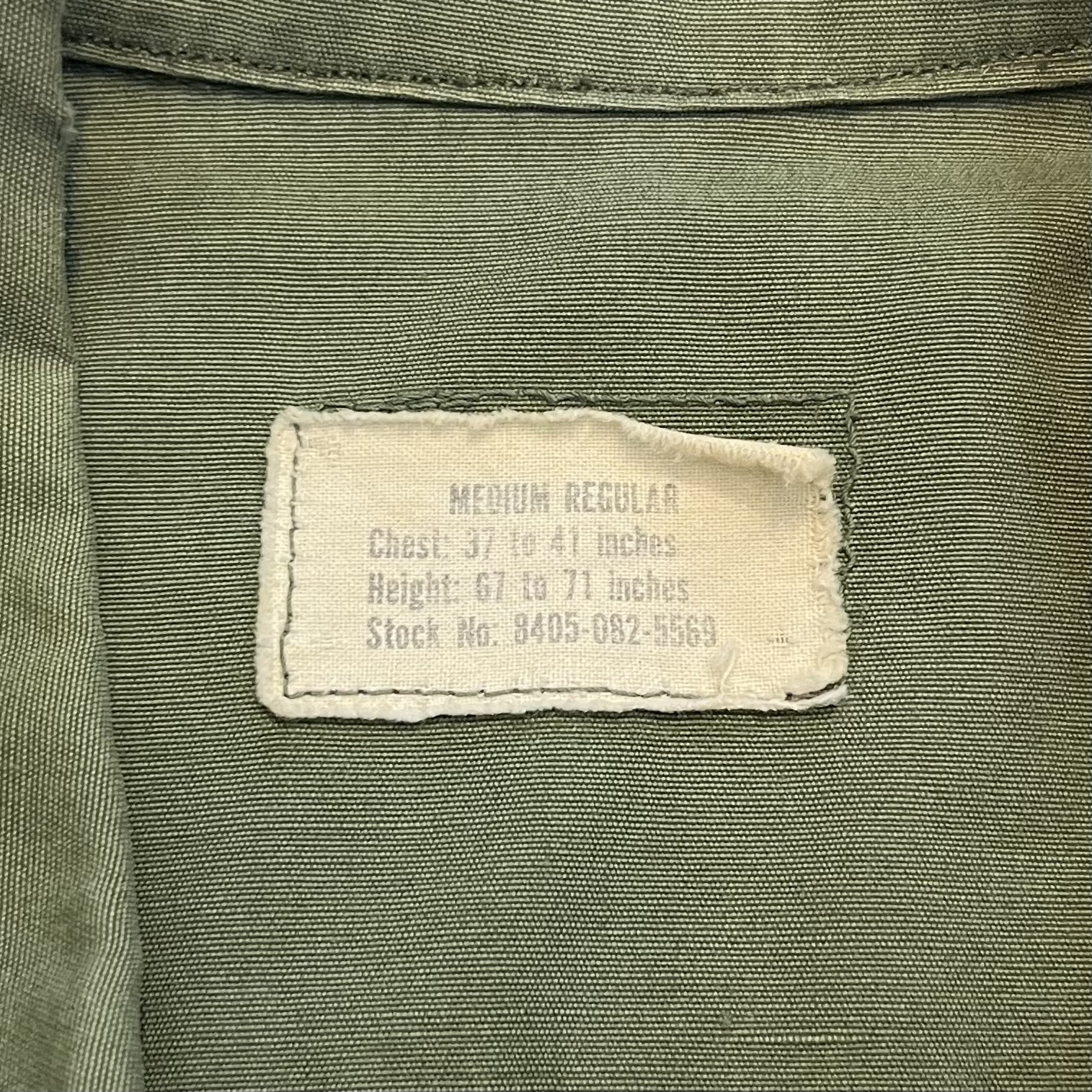 60’s U.S. Military Fatigue Jacket “3rd Type” の画像 12