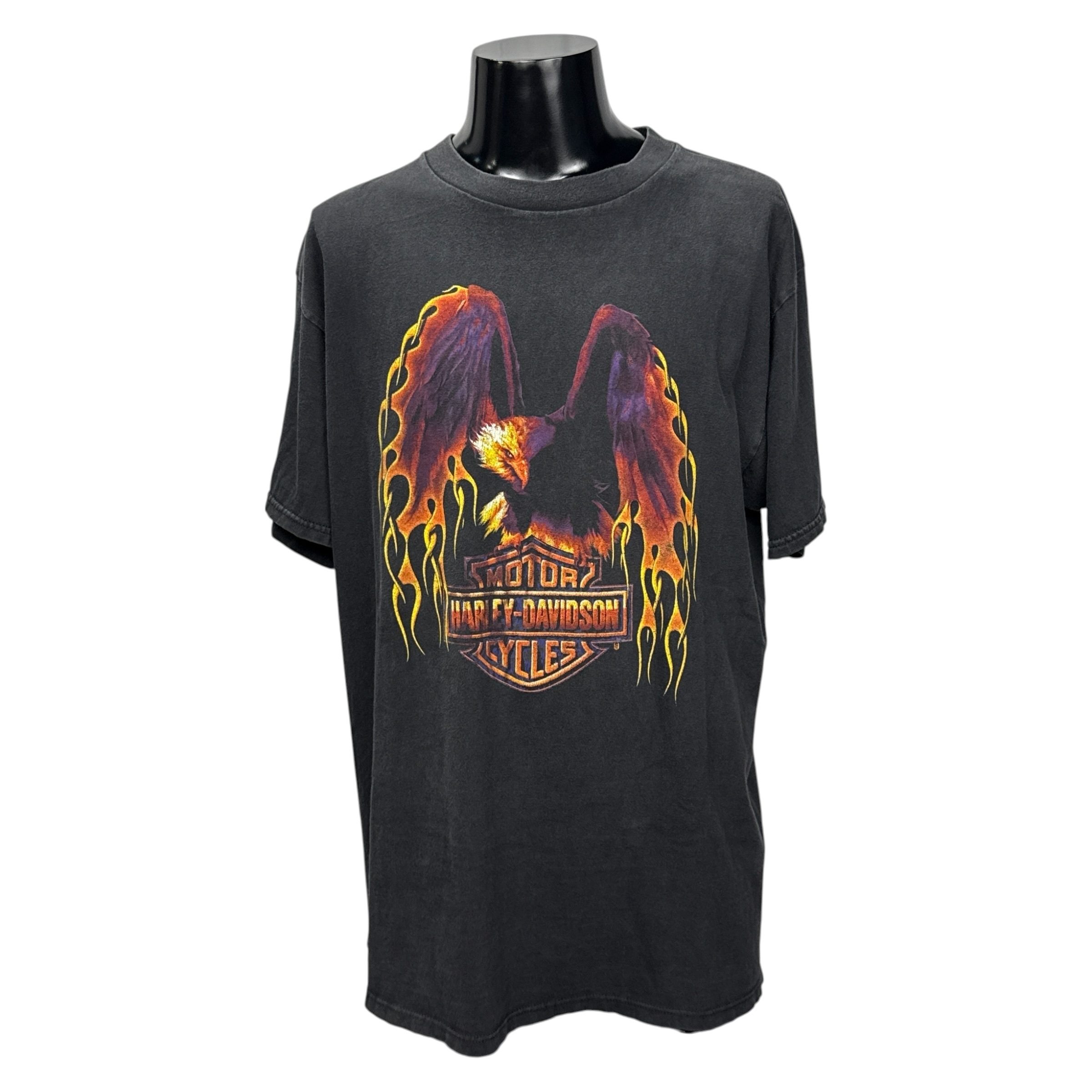 【HARLEY-DAVIDSON】ハーレーダビッドソン “EAGLE & FLAME” 90’s Vintage Tシャツ
