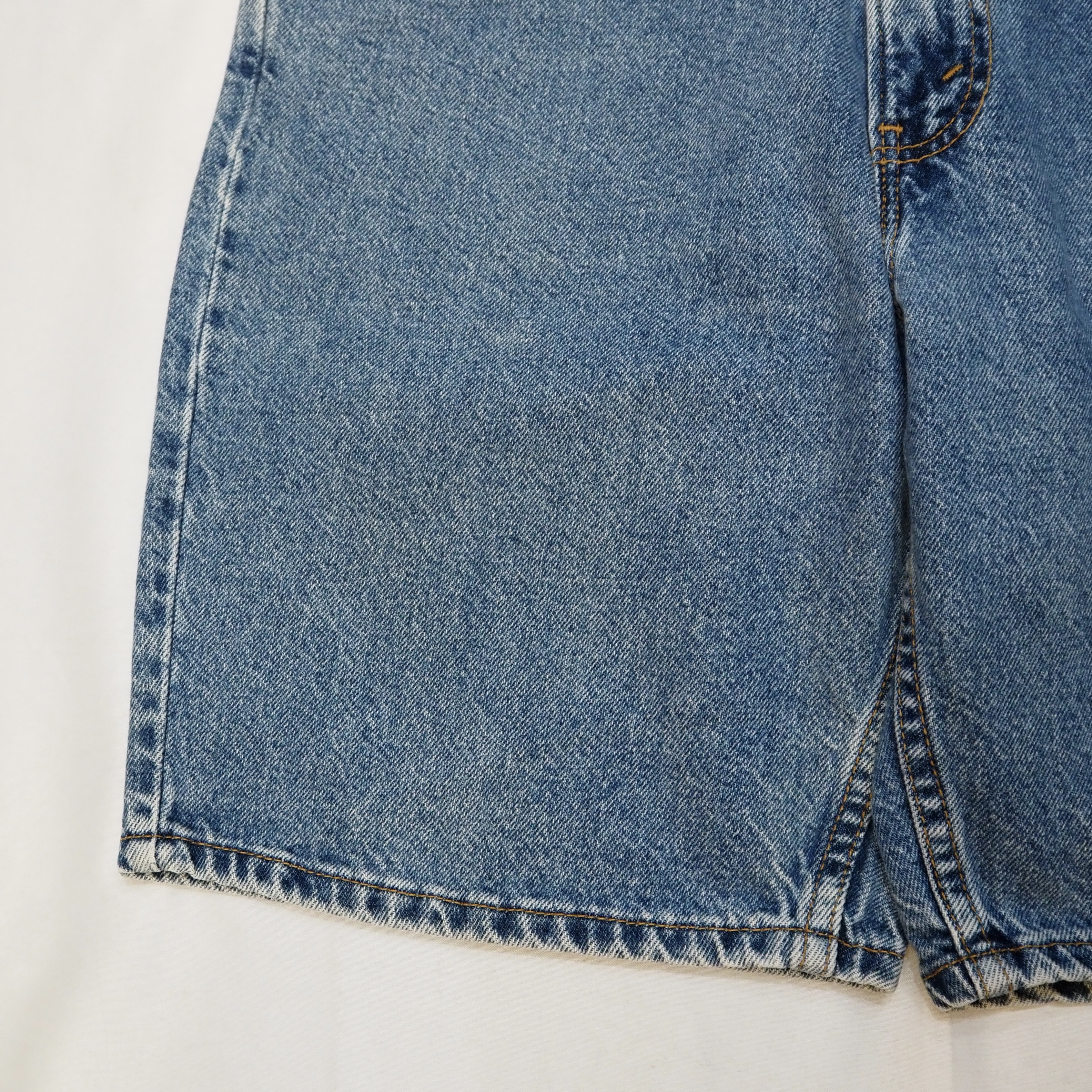 90S Levi’s 505 Blue Denim Shorts Size 36 の画像 4