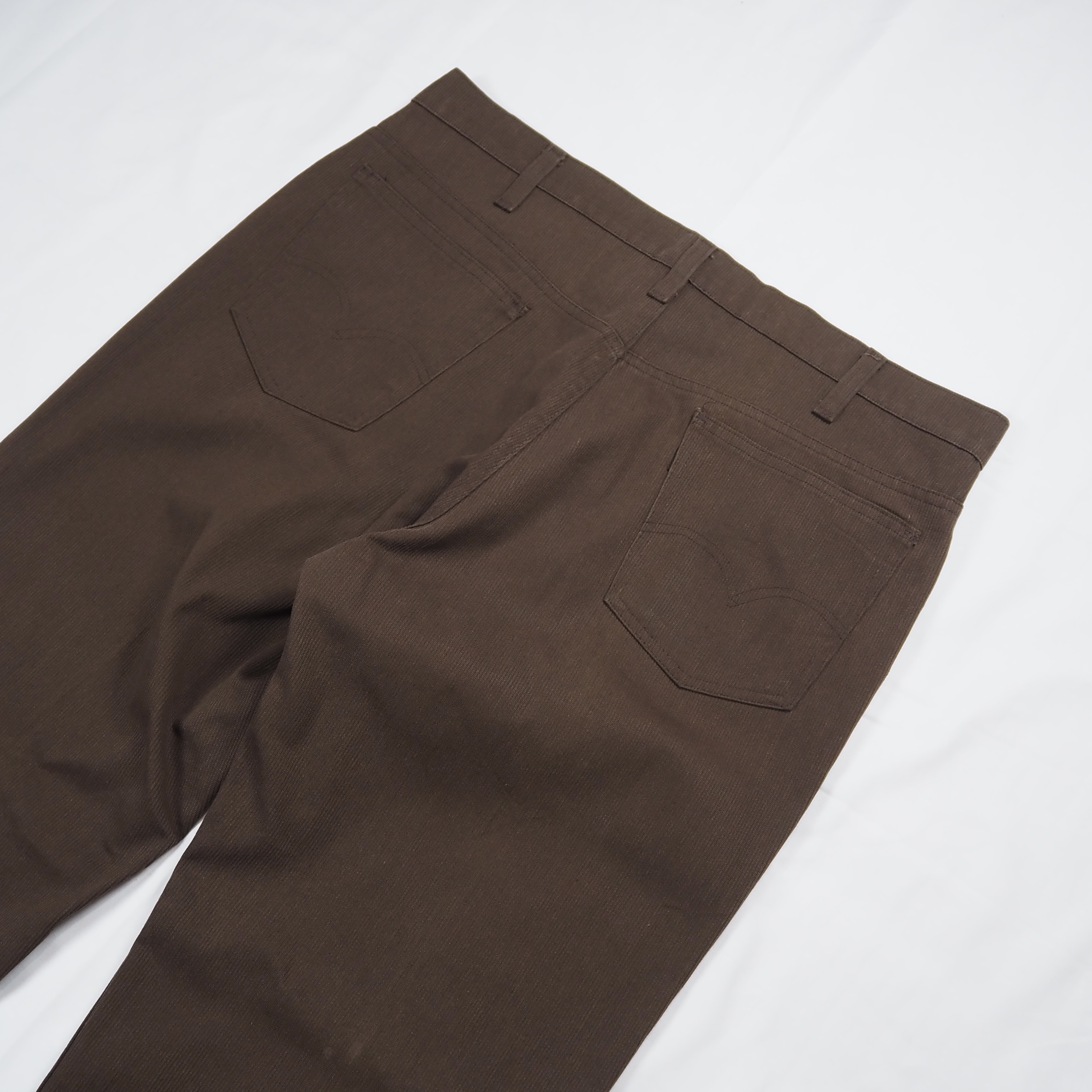 70’s Levi’s スタプレ ピケ 38×31 ブラウン の画像 14