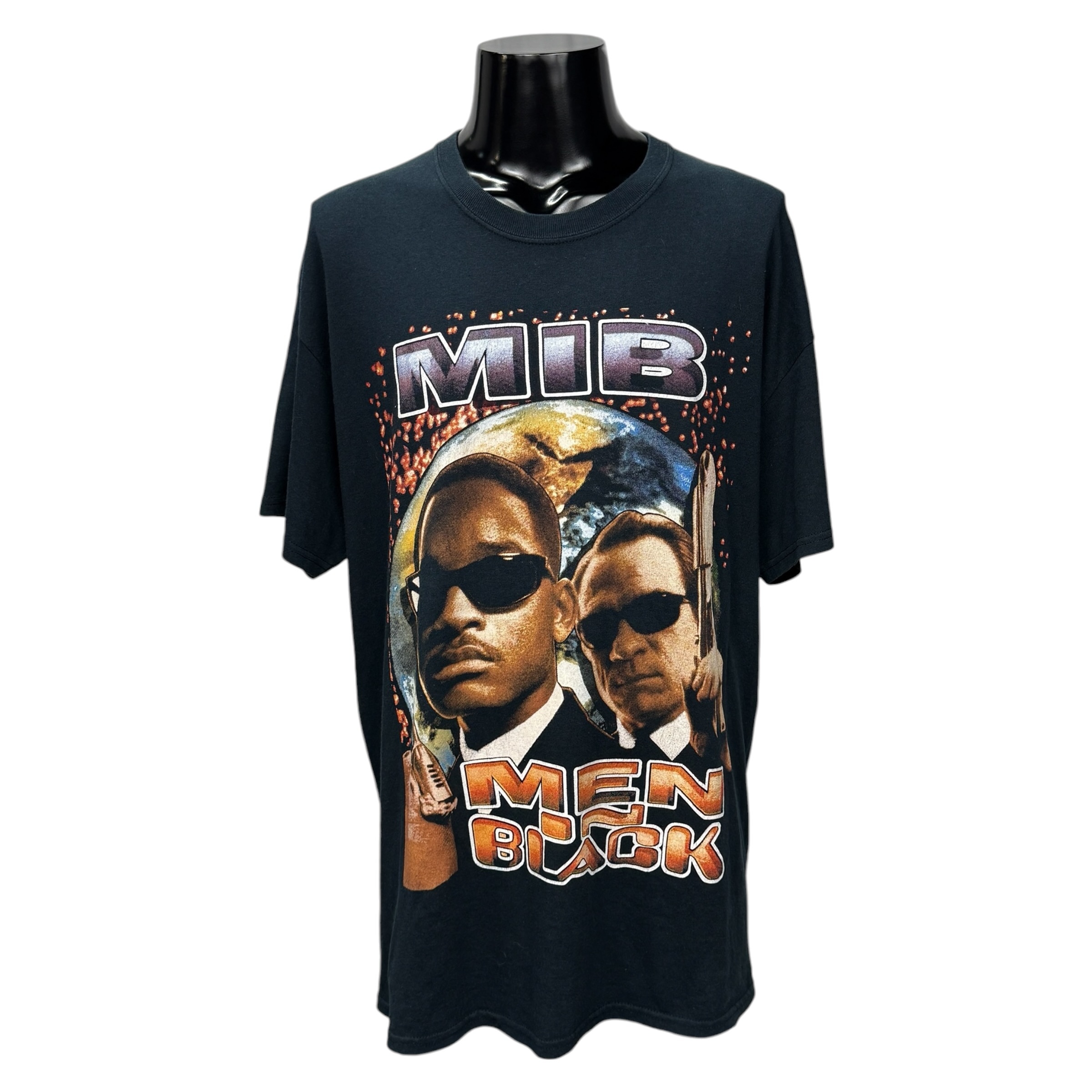 【MEN IN BLACK】メン・イン・ブラック 両面プリント RAP Tシャツ