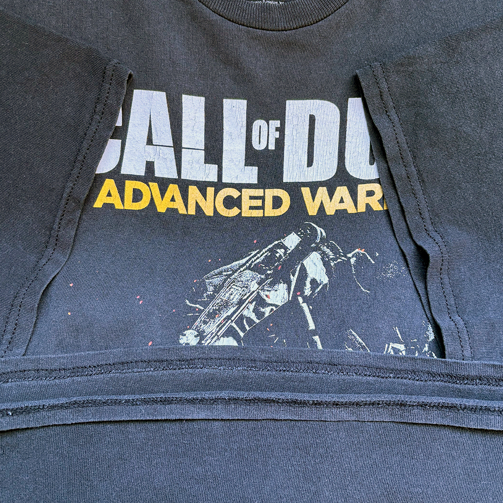 SQUARE ENIX Call of Duty: Advanced Warfare（CoD:AW/コール オブ デューティ アドバンスド・ウォーフェア）【古着/Tシャツ】