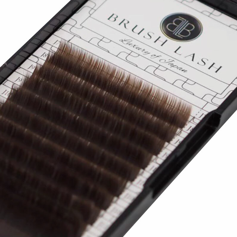 まつげエクステ フラットラッシュブラウン0 15 Jカール まつげエクステ商材 ｂｒｕｓｈ ｌaｓｈ ブラッシュラッシュ 公式