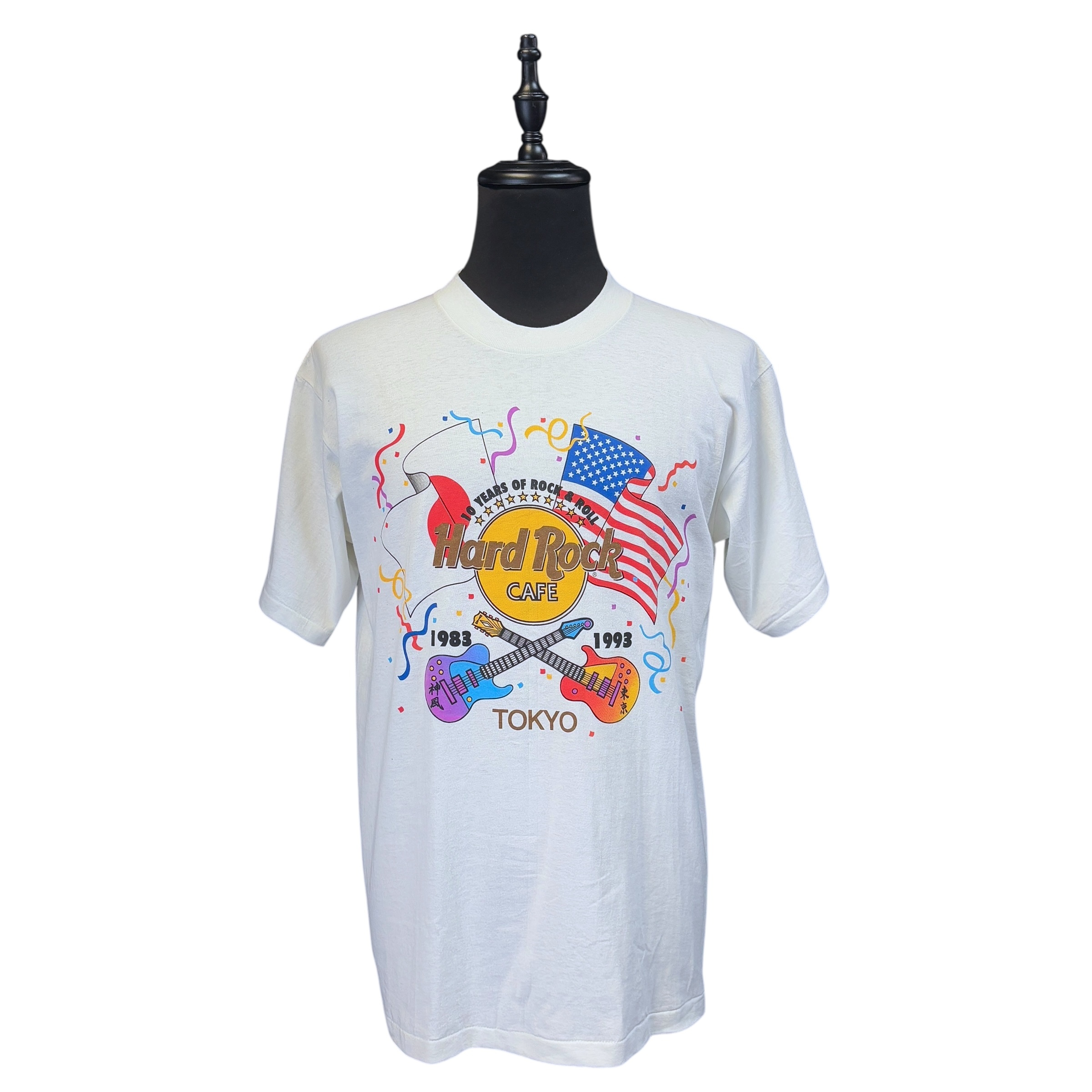 【Hard Rock CAFE】ハードロックカフェ 東京 10周年記念 Tシャツ TOKYO 10th Anniversary Tシャツ 90’s L