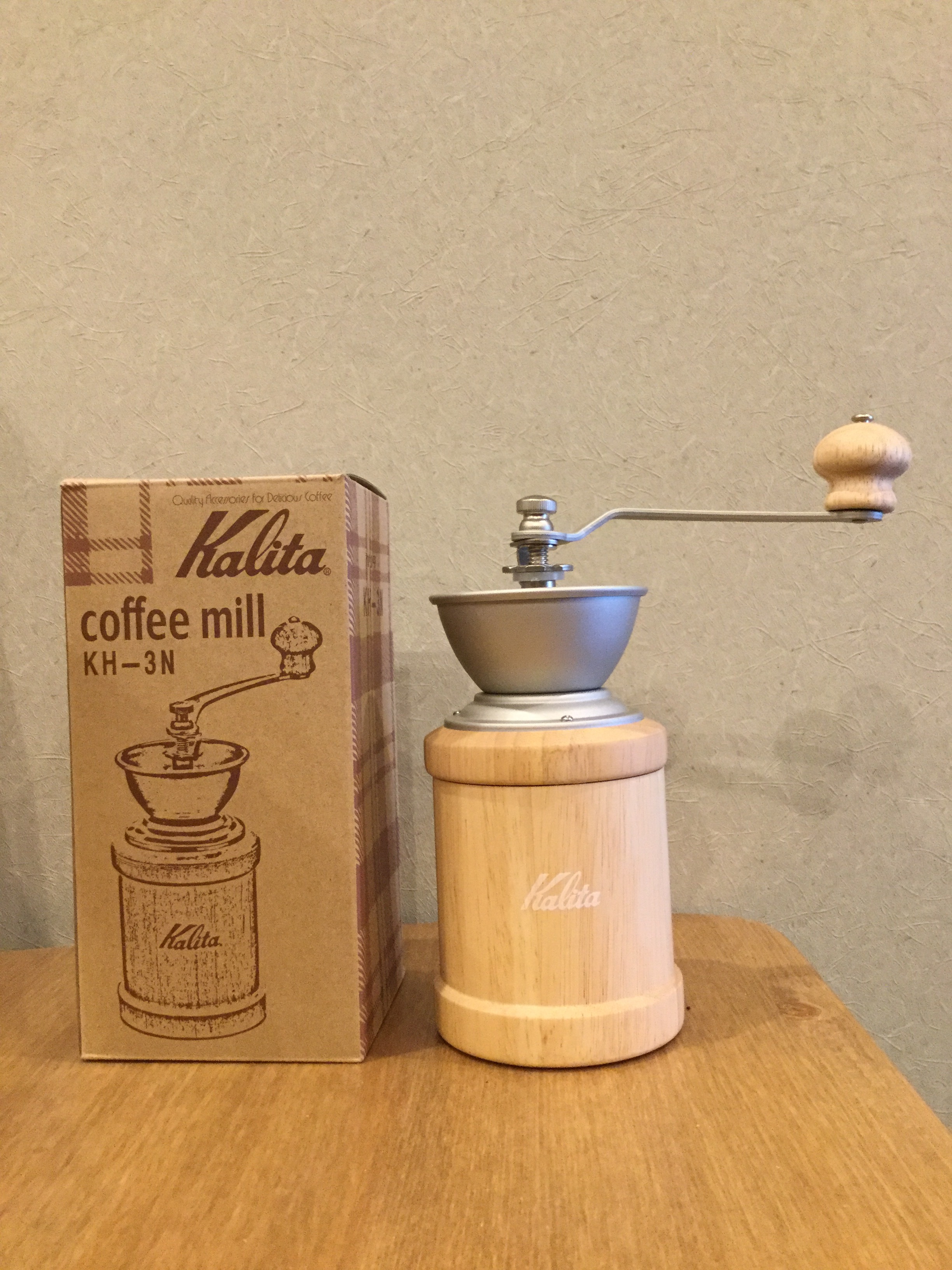 Kalita コーヒーミルkh 3 ナチュラル マホロバ珈琲堂 Webshop