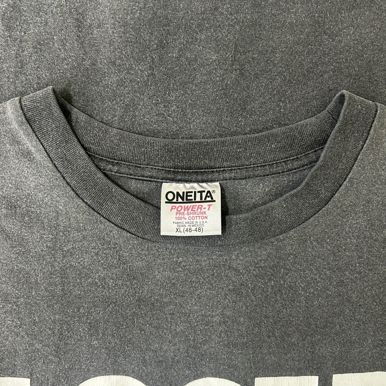 90s SUB POP “LOSER” ロゴプリント Tシャツ グランジ フェード ブラック XL の画像 7