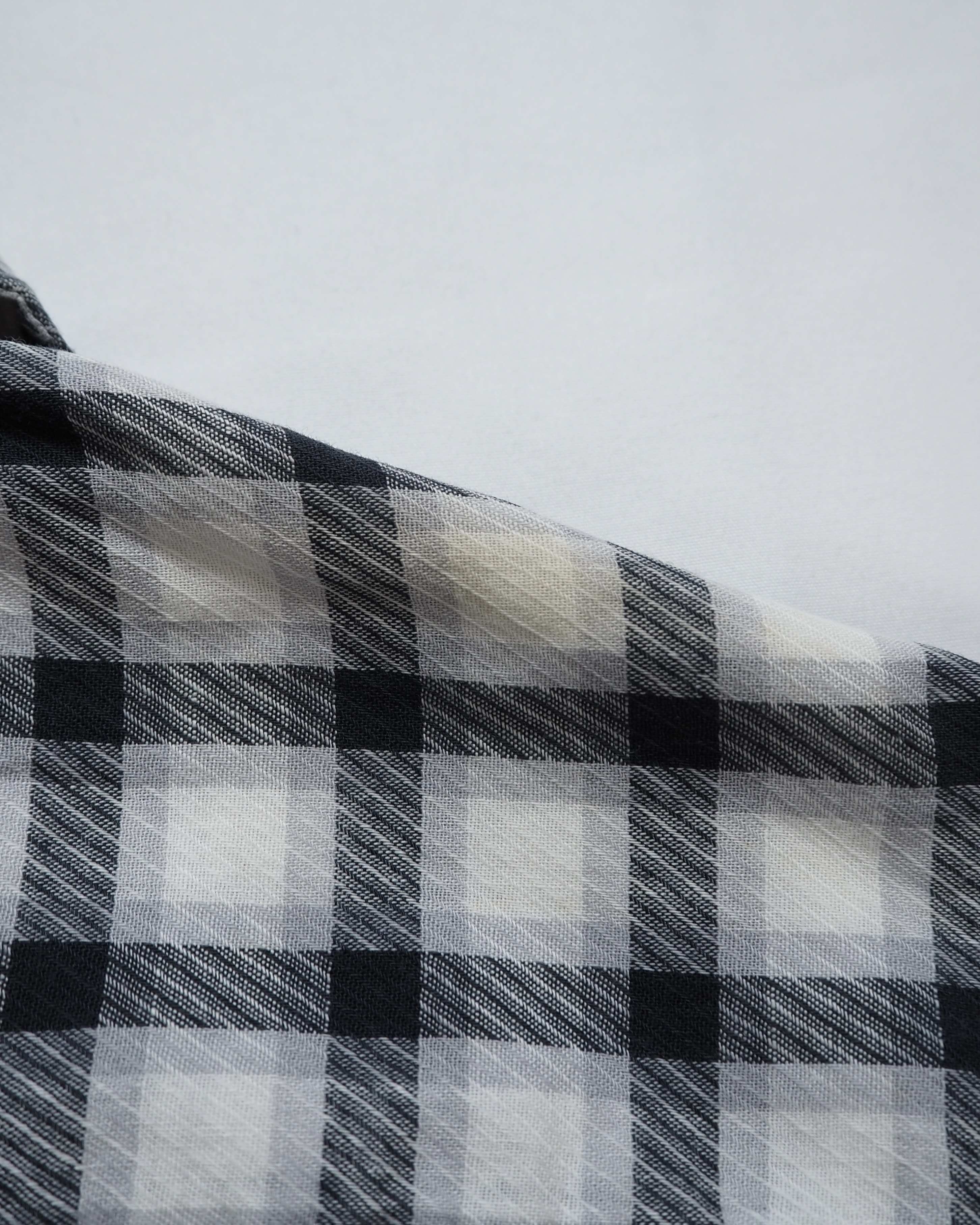 【5/6(水) 20:00入荷】60’s Towncraft コットンシャツ ブラック×ホワイト の画像 13