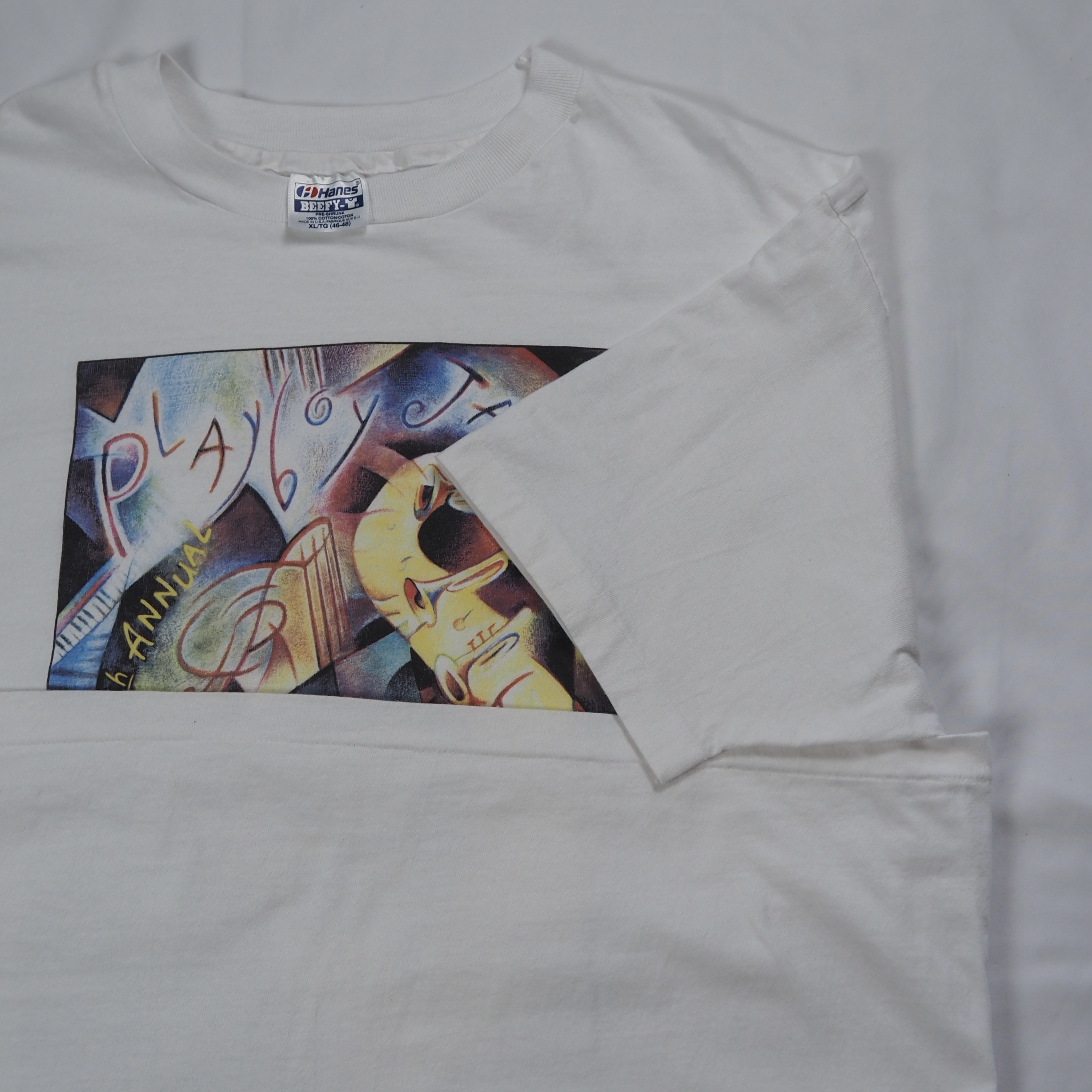 90’s PLAYBOY ジャズフェスティバル Tシャツ XL の画像 12