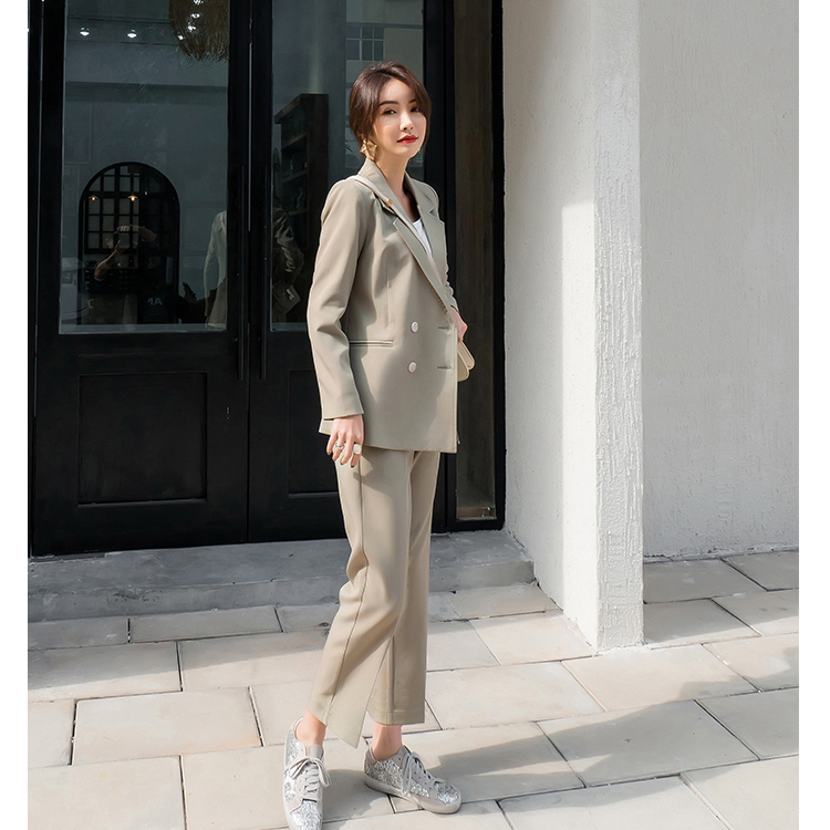 S Xl ベージュ パンツスーツ レディース 入学式 入園式 卒園式 七五三 ママ 2点セット ジャケット パンツ Q Toworld キュートワールド 子供服 メール便は何点でも送料の合計は280円