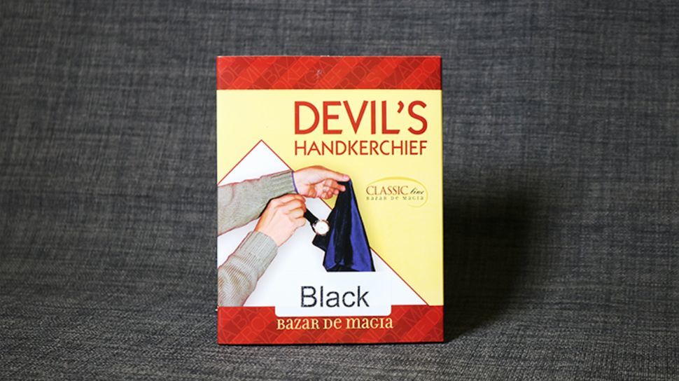 デビルハンカチ 黒 お手軽消失アイテム Devil S Handkerchief Black マジック 手品道具の通販 ワンダフルマジックショップ Wonderful Magic Shop
