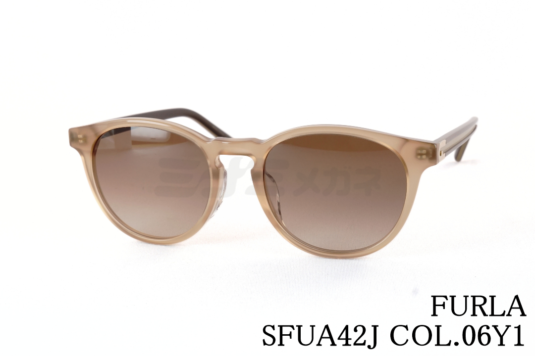 滝沢カレンさん着用】FURLA メガネ VFU577J COL.06A6 ボストン