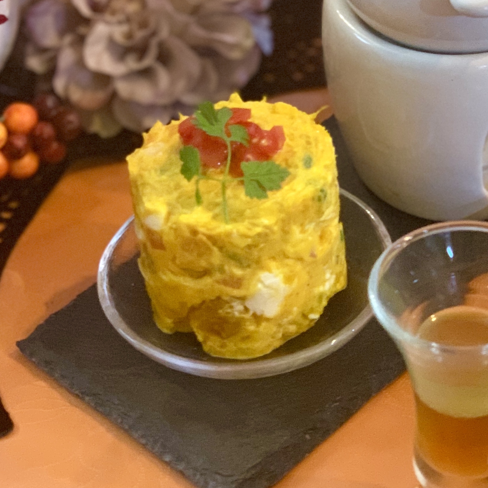 かぼちゃのオリヴィエサラダ 料理教室 Ohana Kitchen かぼちゃのオリヴィエサラダ 料理教室 Ohana Kitchen