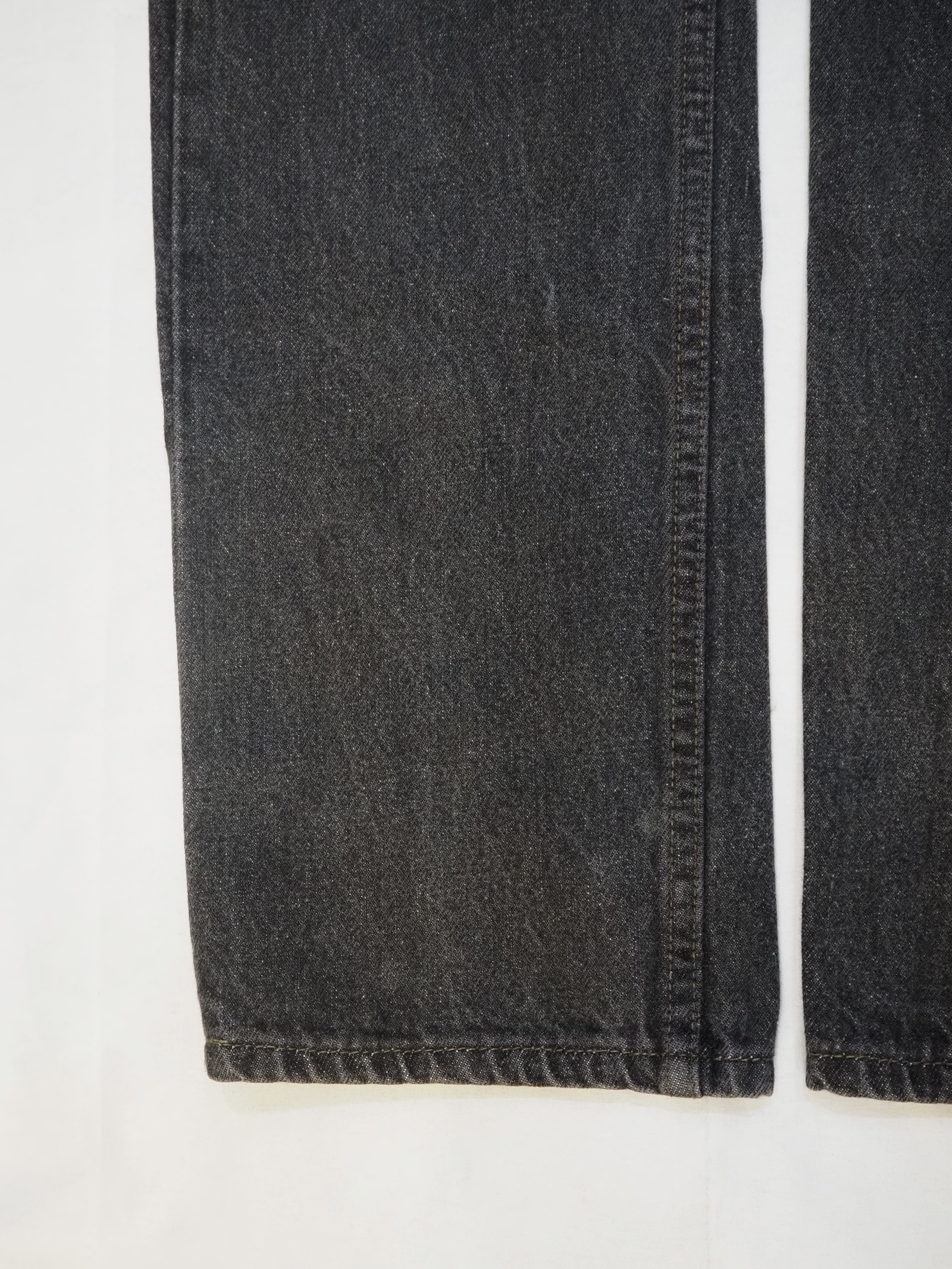 90’s Levi’s 501 Black Denim 29×30 “先染め" の画像 6
