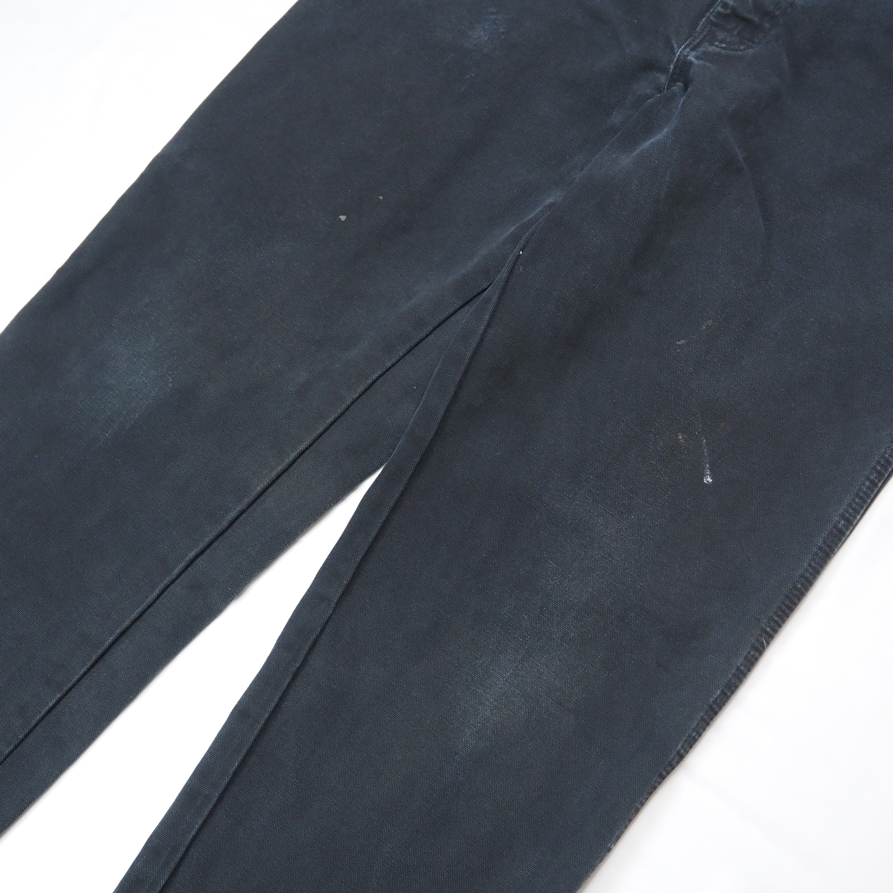 00’s Dickies ダックワークパンツ ブラック 実寸約32×31 の画像 6