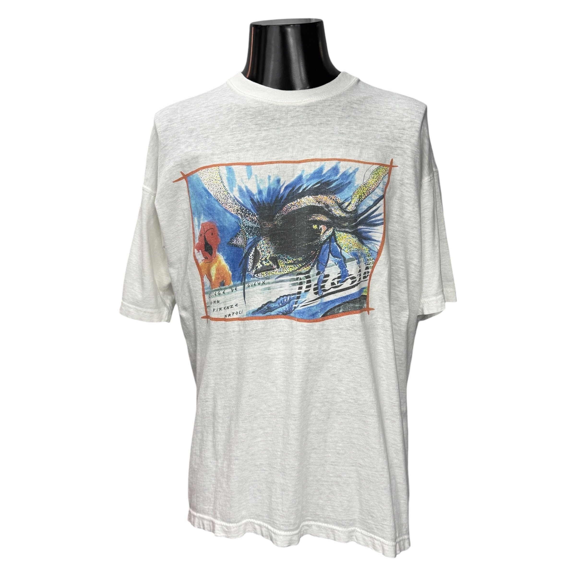 【PICASSO】ピカソ “1917 イタリア紀行” アート Vintage Tシャツ