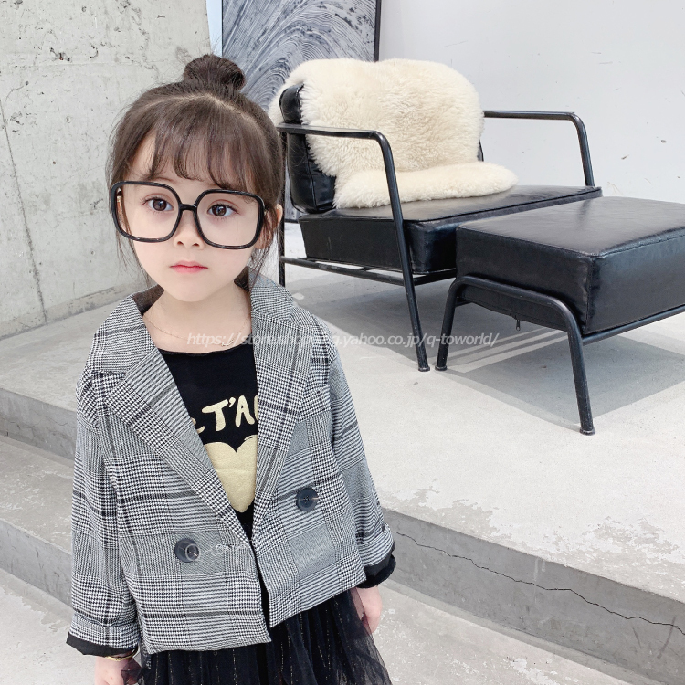 80 1 ジャケット フォーマル カジュアルチェック コート 韓国版 韓国子供服 子供服 女の子 キッズ Q Toworld キュートワールド 子供服 メール便は何点でも送料の合計は280円 80 1 ジャケット フォーマル カジュアルチェック コート 韓国版 韓国子供服 子供服 女の子 キッズ Q Toworld キュートワールド 子供服 メール便は何点でも送料の合計は280円