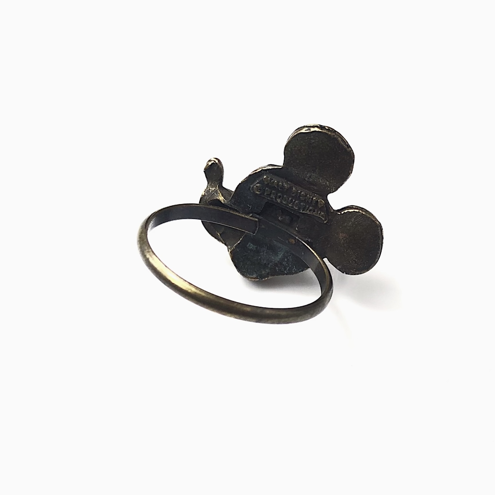 Vintage 80's【WALT DISNEY PRODUCTIONS】"Mickey Mouse" Ring の画像 2
