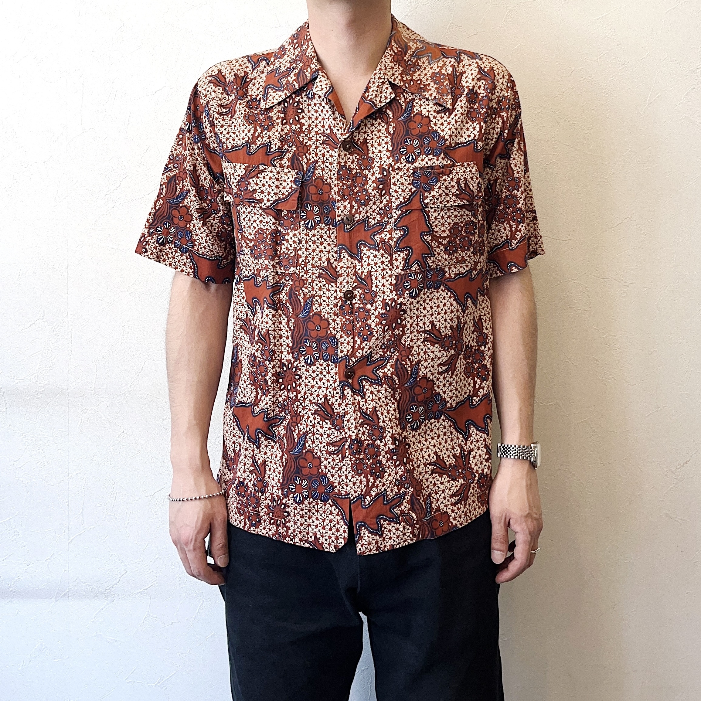 Vintage 80〜90's Short Sleeve Hawaiian Shirt の画像 3