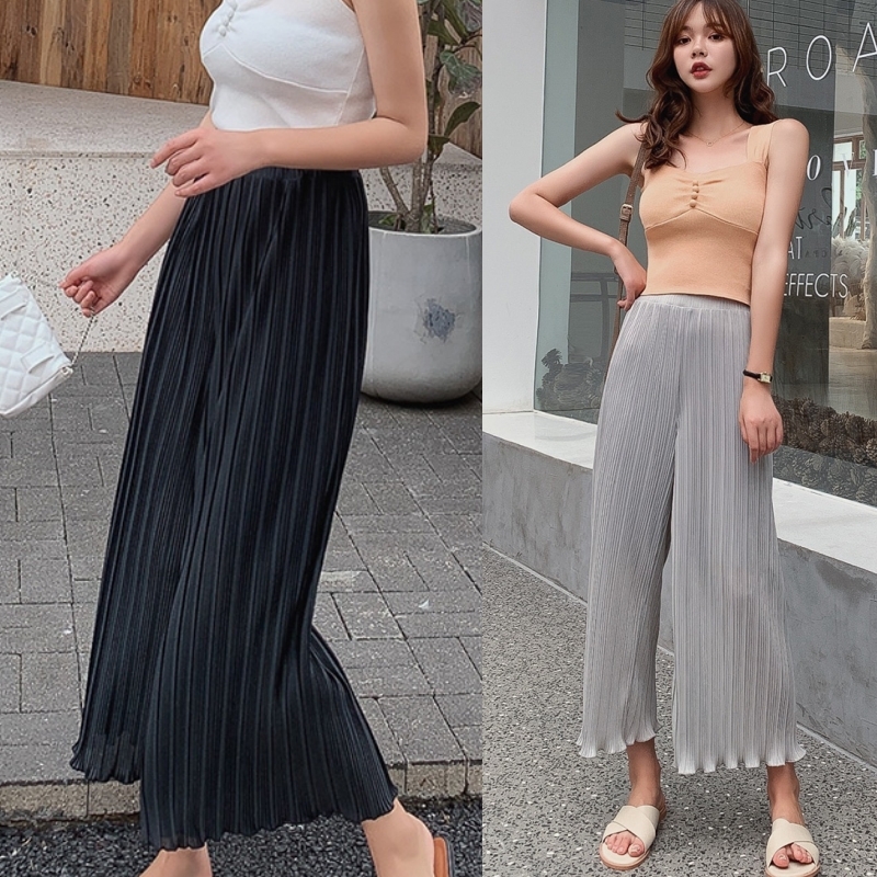 パンツ レディース プリーツ ボトムス ズボン ワイドパンツ フレアパンツ シフォン 春 夏 10代 代 30代 40代 きれいめ クロップド 9分丈 ワイド プリーツ ブラック 黒 グレー 無地 ふんわり 軽やか ハイウエスト 大人 シンプル カジュアル パンツ コーデ 韓国 パンツ レディース プリーツ ボトムス ズボン ワイドパンツ フレアパンツ シフォン 春 夏 10代 代 30代 40代 きれいめ クロップド 9分丈 ワイド プリーツ ブラック 黒 グレー 無地 ふんわり 軽やか ハイウエスト 大人 シンプル カジュアル パンツ コーデ 韓国