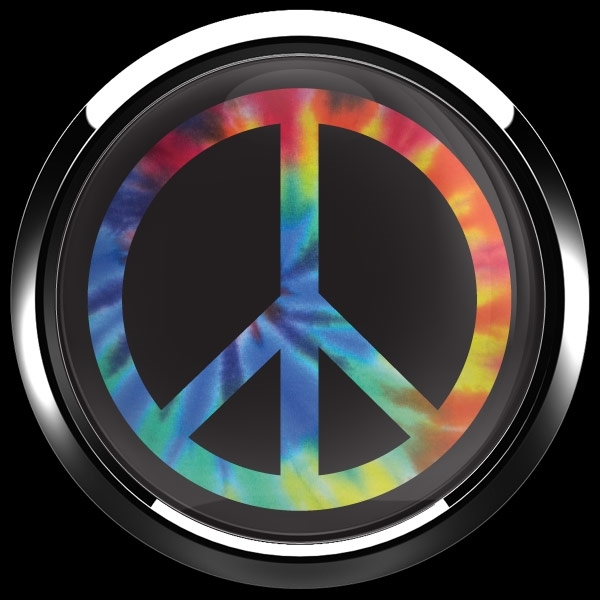ゴーバッジ(ドーム)(CD1079 - PEACE TIE DYE) - 画像3