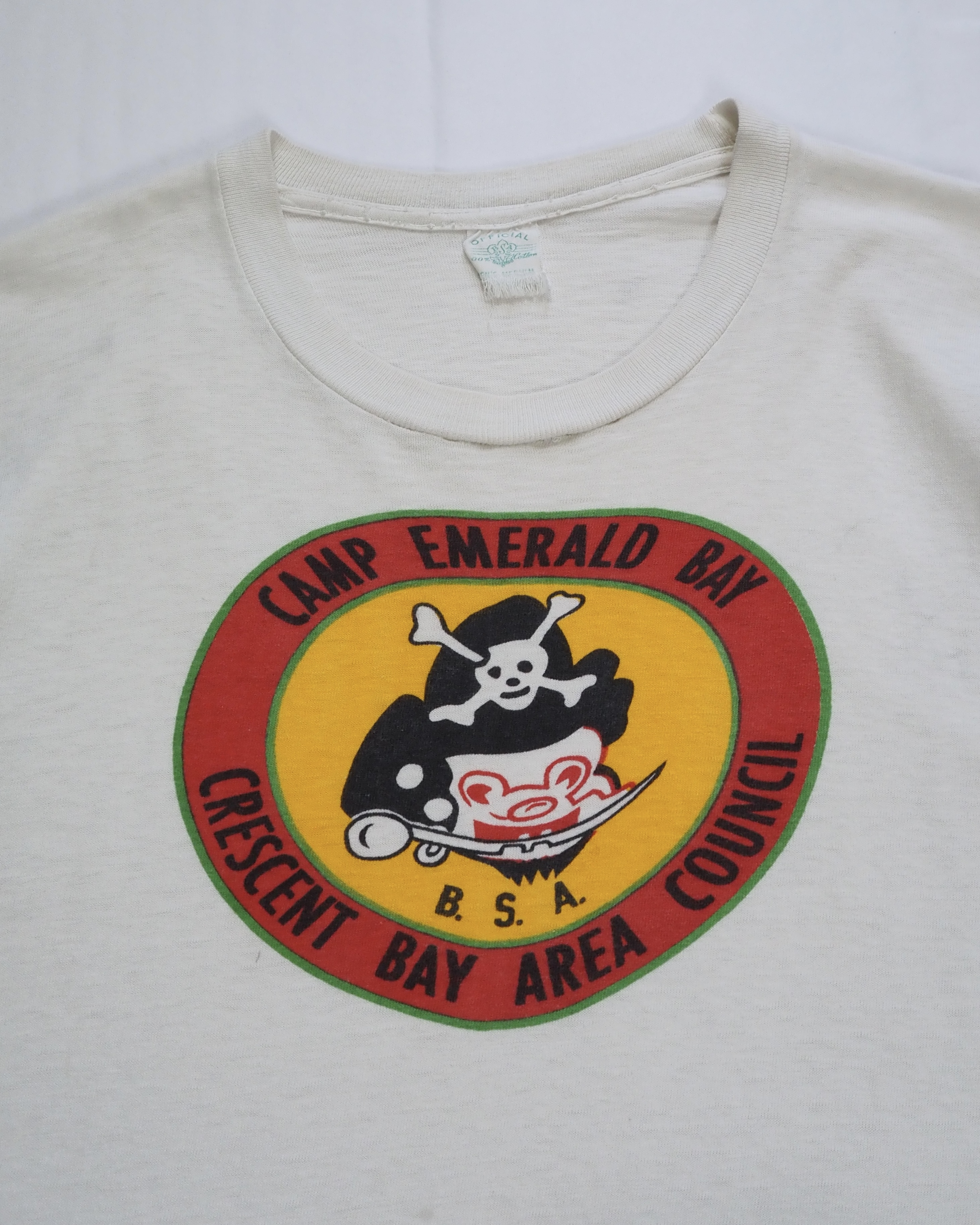 60’s 染み込みTシャツ パイレーツ の画像 2