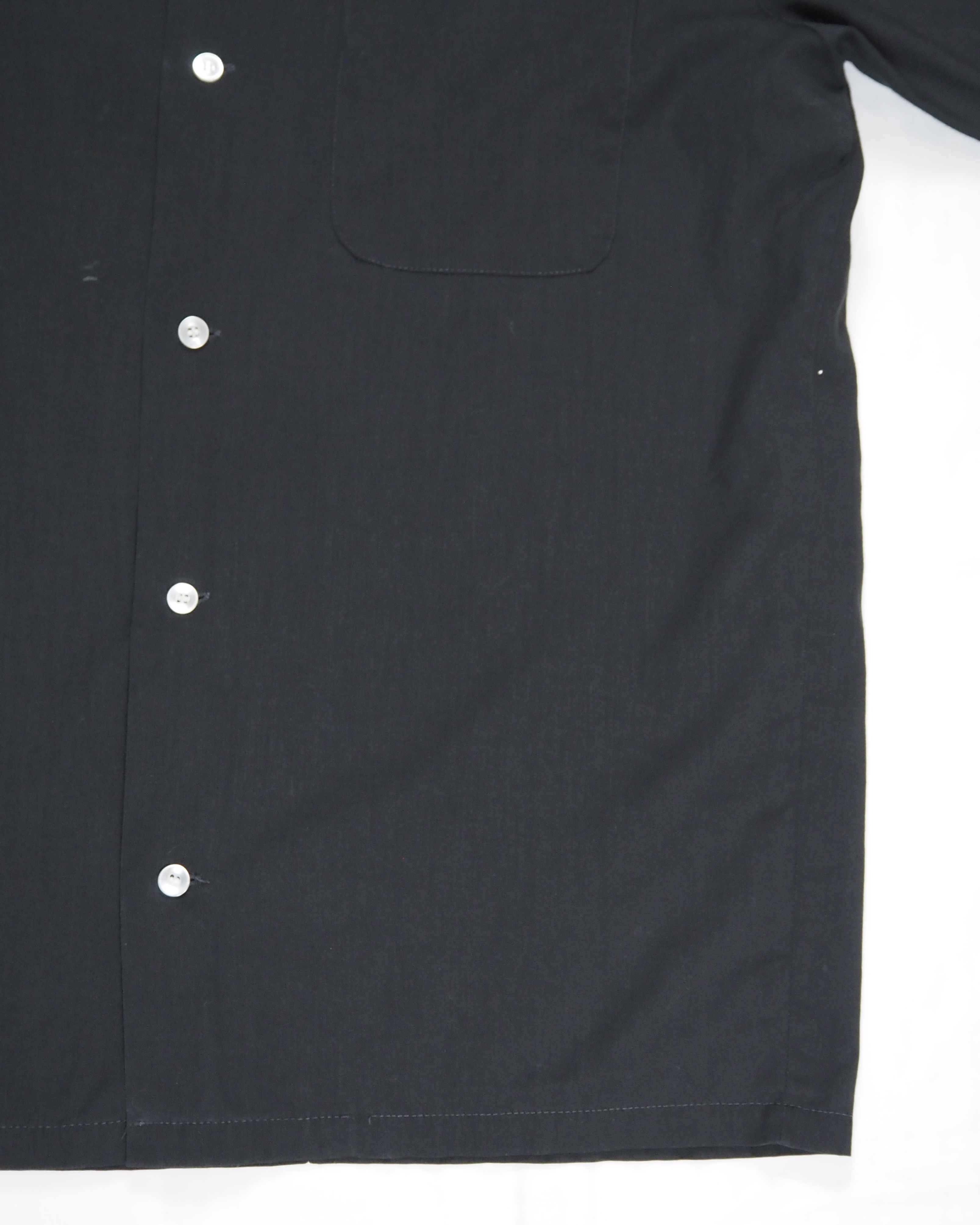 60’s ボーリングシャツ ブラック×イエロー の画像 15