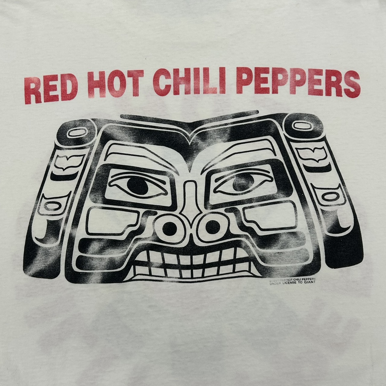 Red Hot Chili Peppers “Aztec” Vintage Band T-Shirt White GIANT XL の画像 7