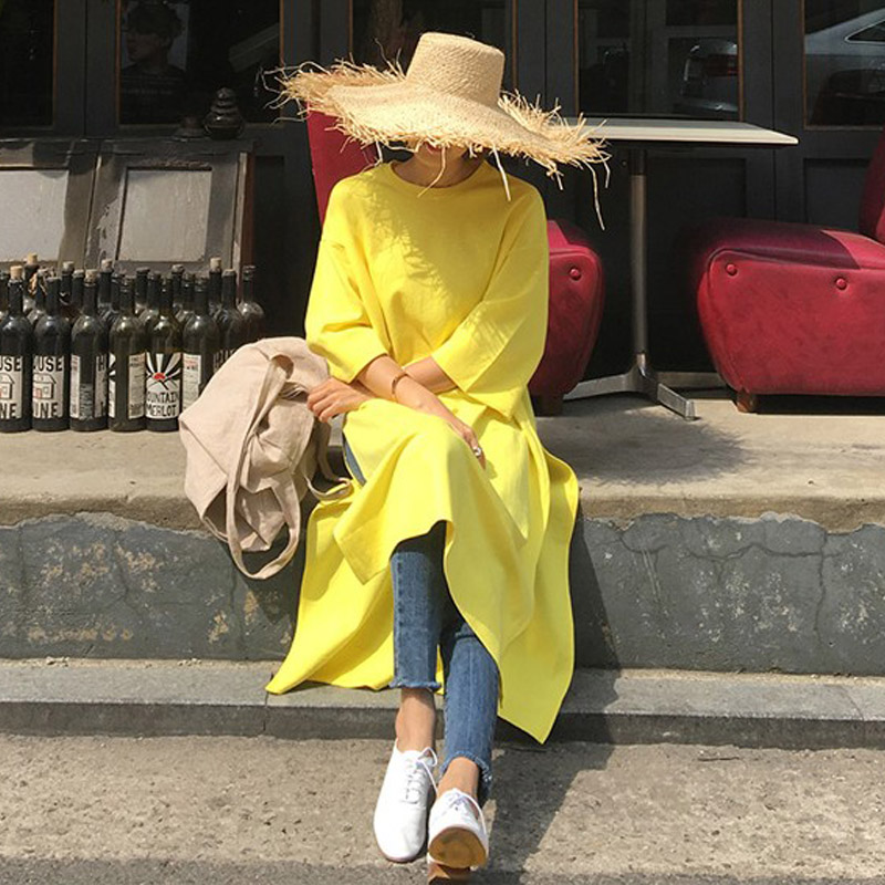 ワンピース レディース ロング マキシ丈 Tシャツワンピース 通勤服 リゾート ハワイ グアム 沖縄 10代 代 30代 40代 50代 韓国の可愛いレディースアパレルのセレクトショップ Kilalion キラリオン