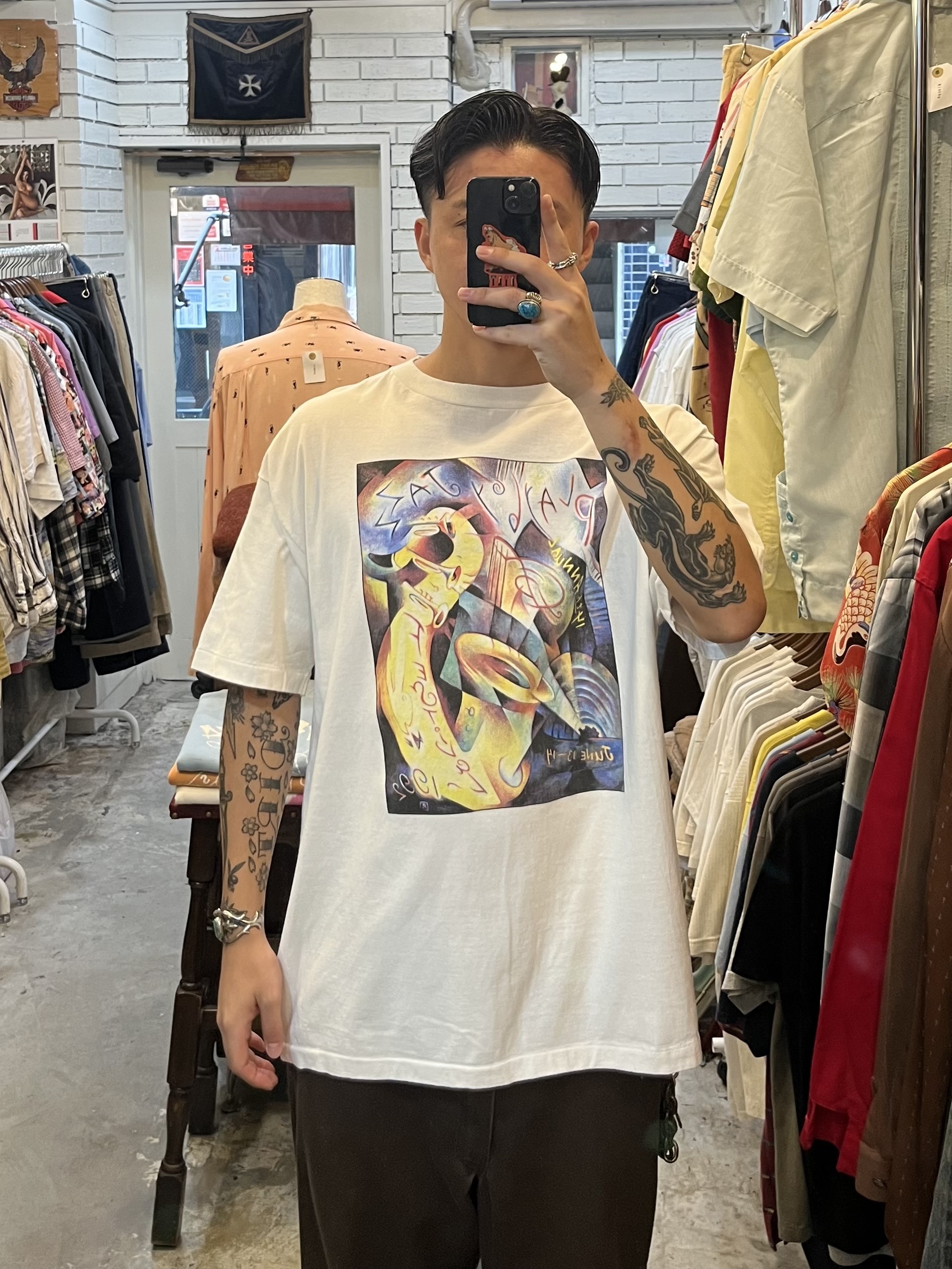 90’s PLAYBOY ジャズフェスティバル Tシャツ XL の画像 3