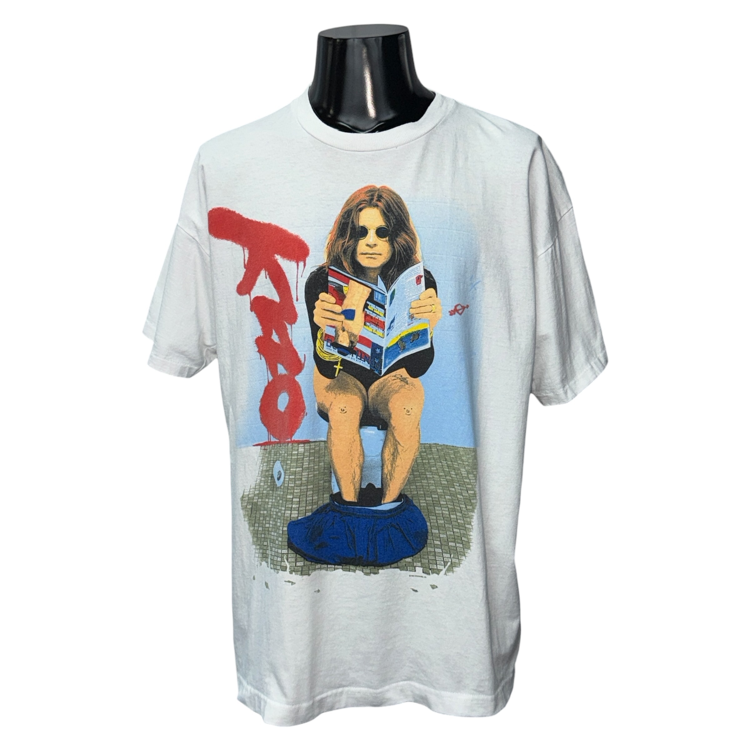 【OZZY OSBOURNE】オジー・オズボーン “Toilet Graphic” 90’s Vintage Tシャツ
