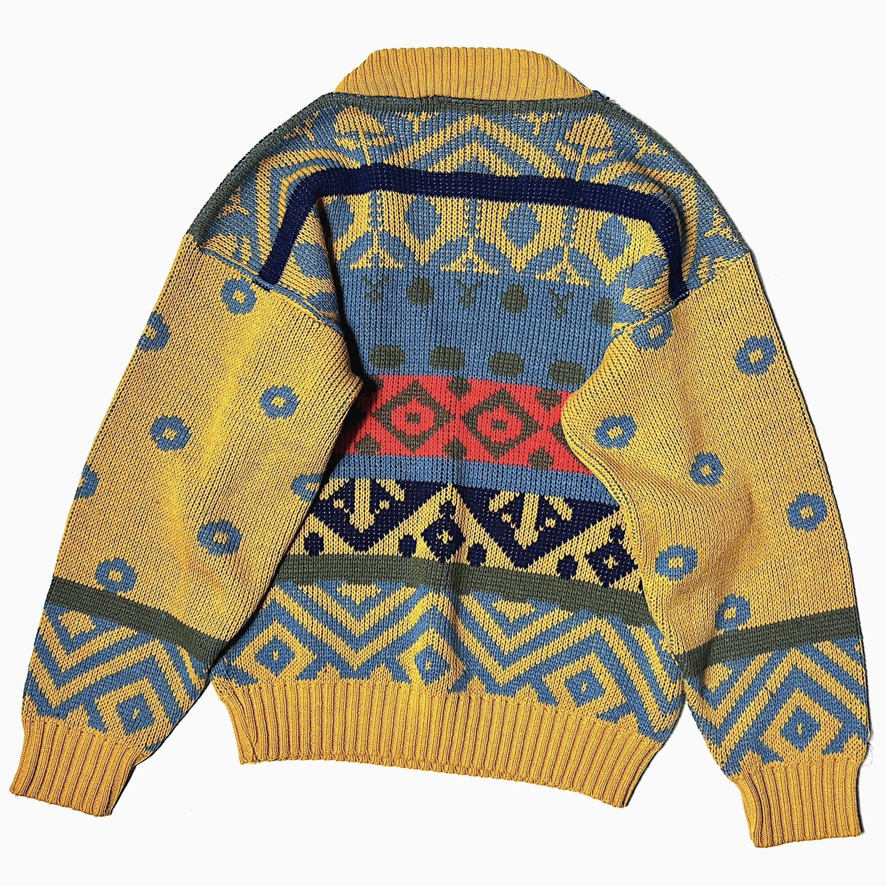 Vintage 80's【La Venture】Patterned Knit Sweater の画像 2