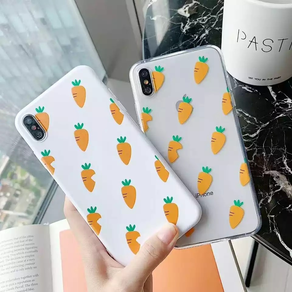 送料無料 予約商品 人参 キャロット 透明 白 Iphoneケース スマホケース キャラクター シンプル にんじん Selectshop Aya