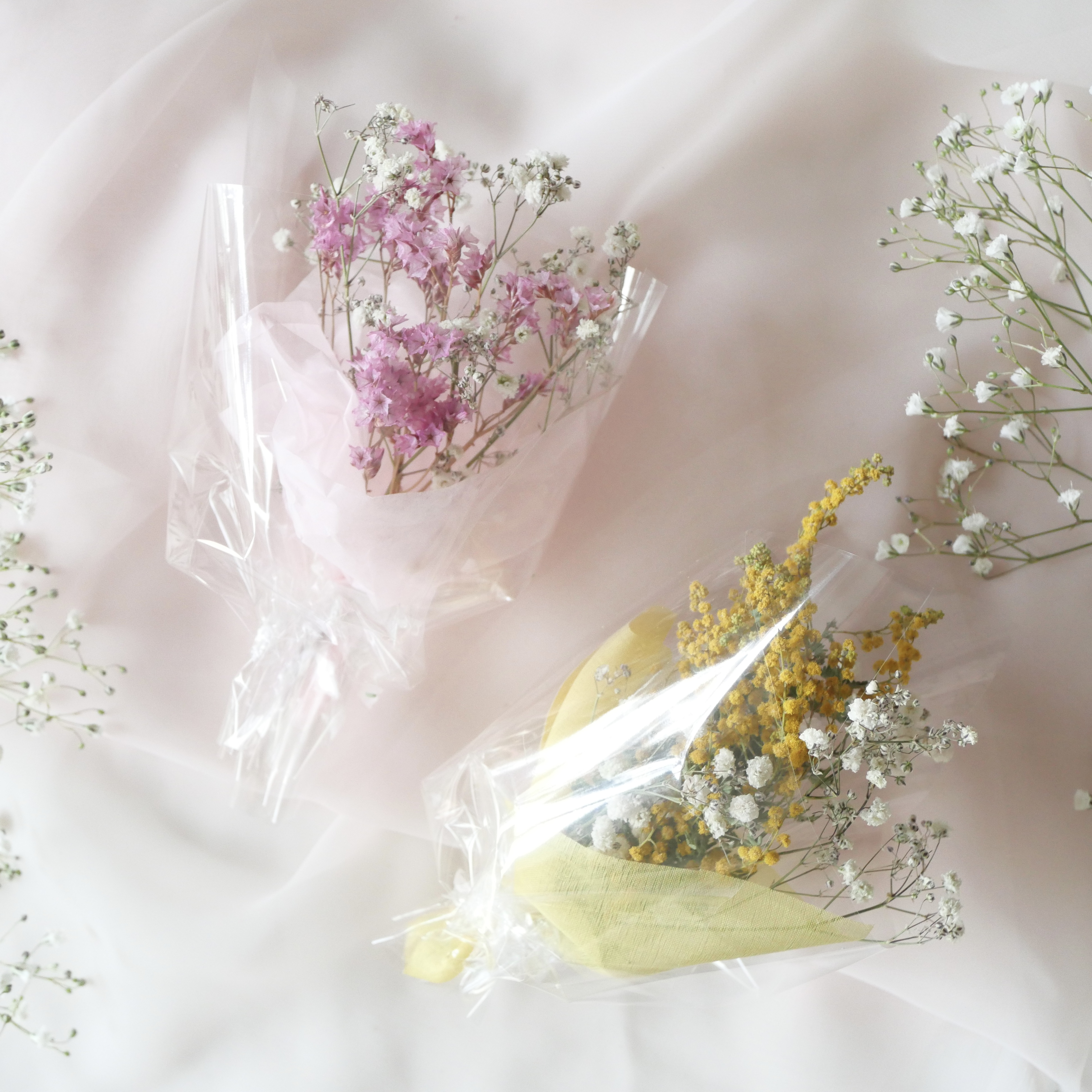 ドライフラワーのミニ花束 2束セット Giftbox入り Lafeuille Tokyo ドライフラワーのミニ花束 2束セット Giftbox入り Lafeuille Tokyo