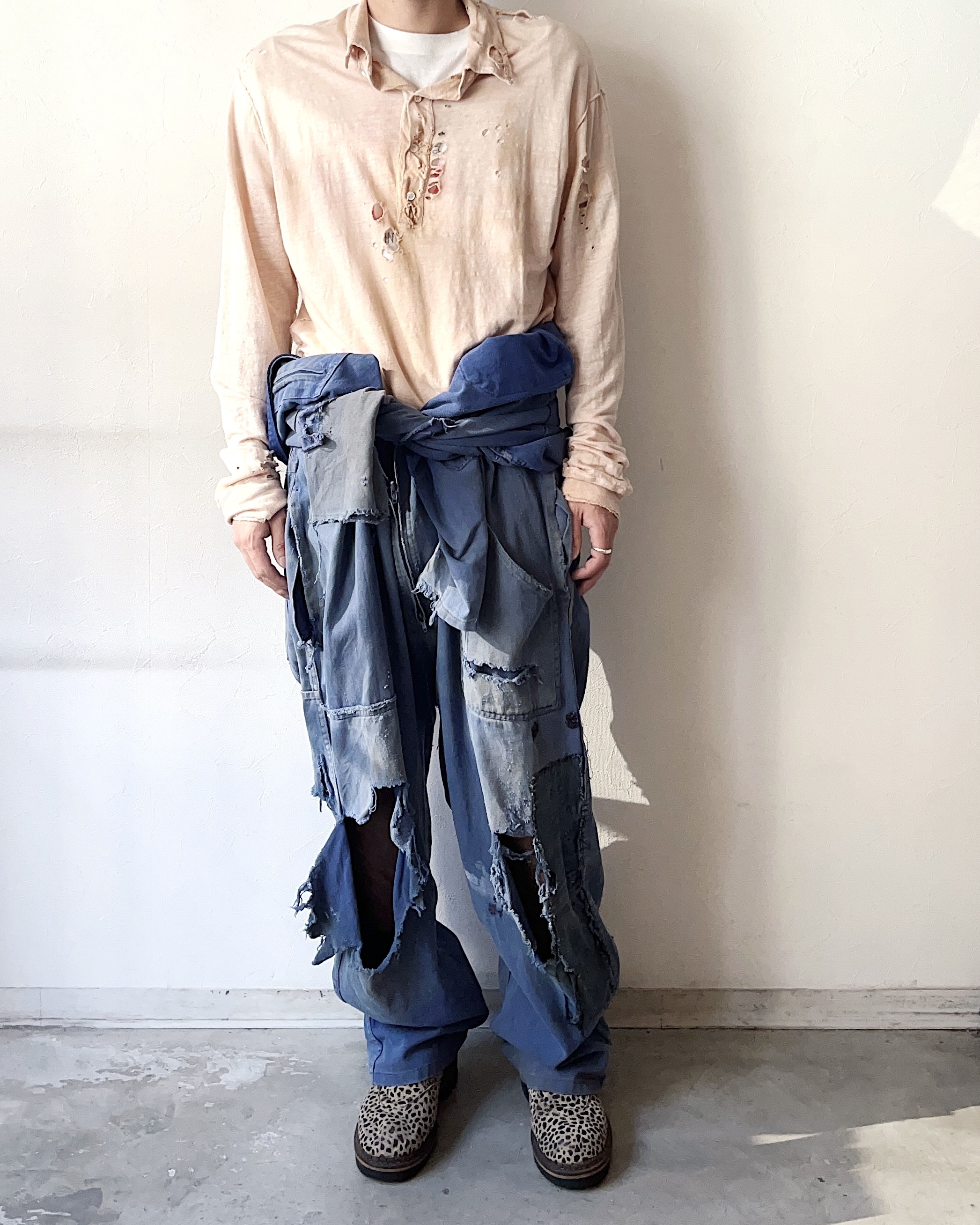 Vintage 60～70's【LMA】Grunge Jump Suit の画像 4