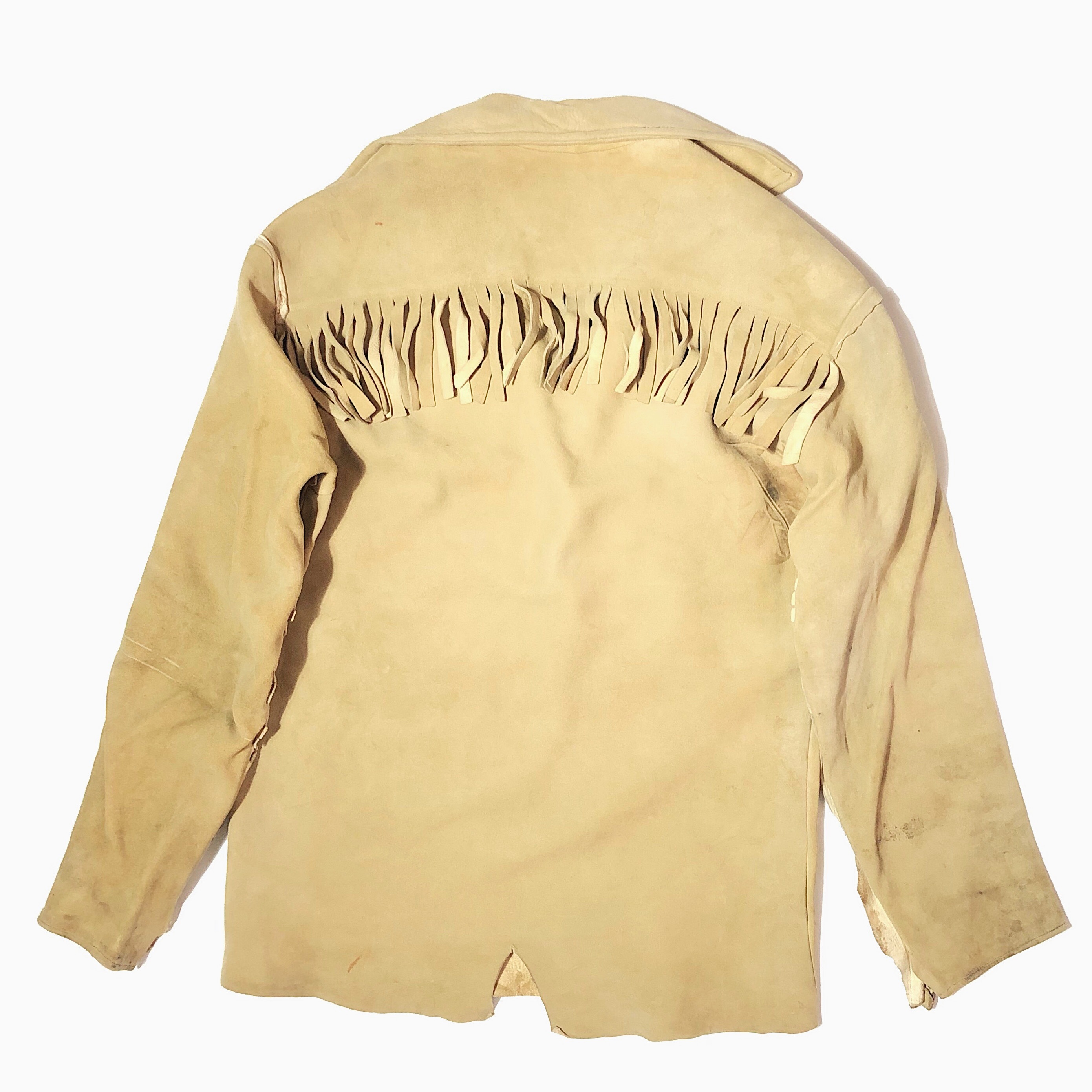 Vintage Lace-up Suede Shirt の画像 2