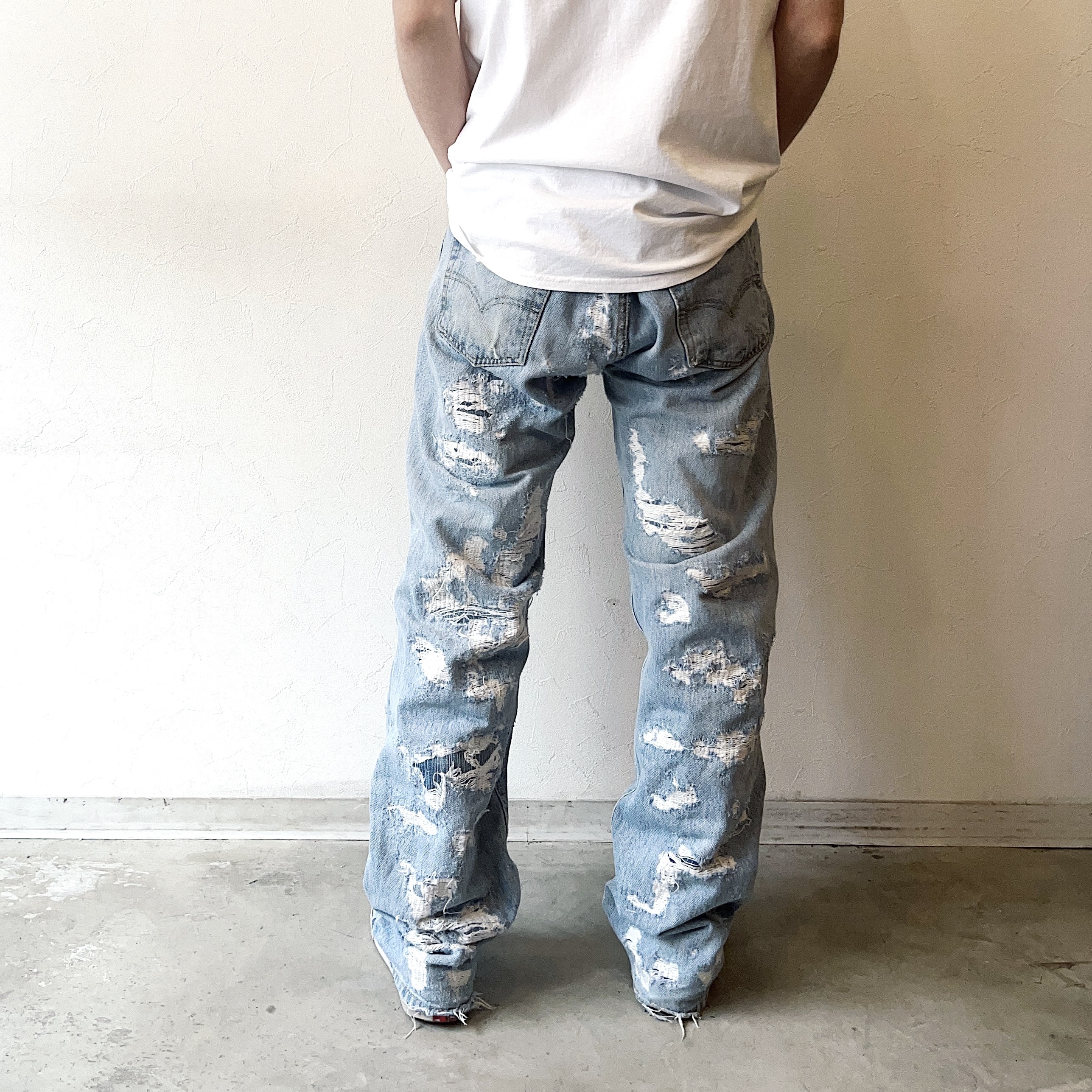 Y2K【Levi's】501 Grunge Denim Pants の画像 4
