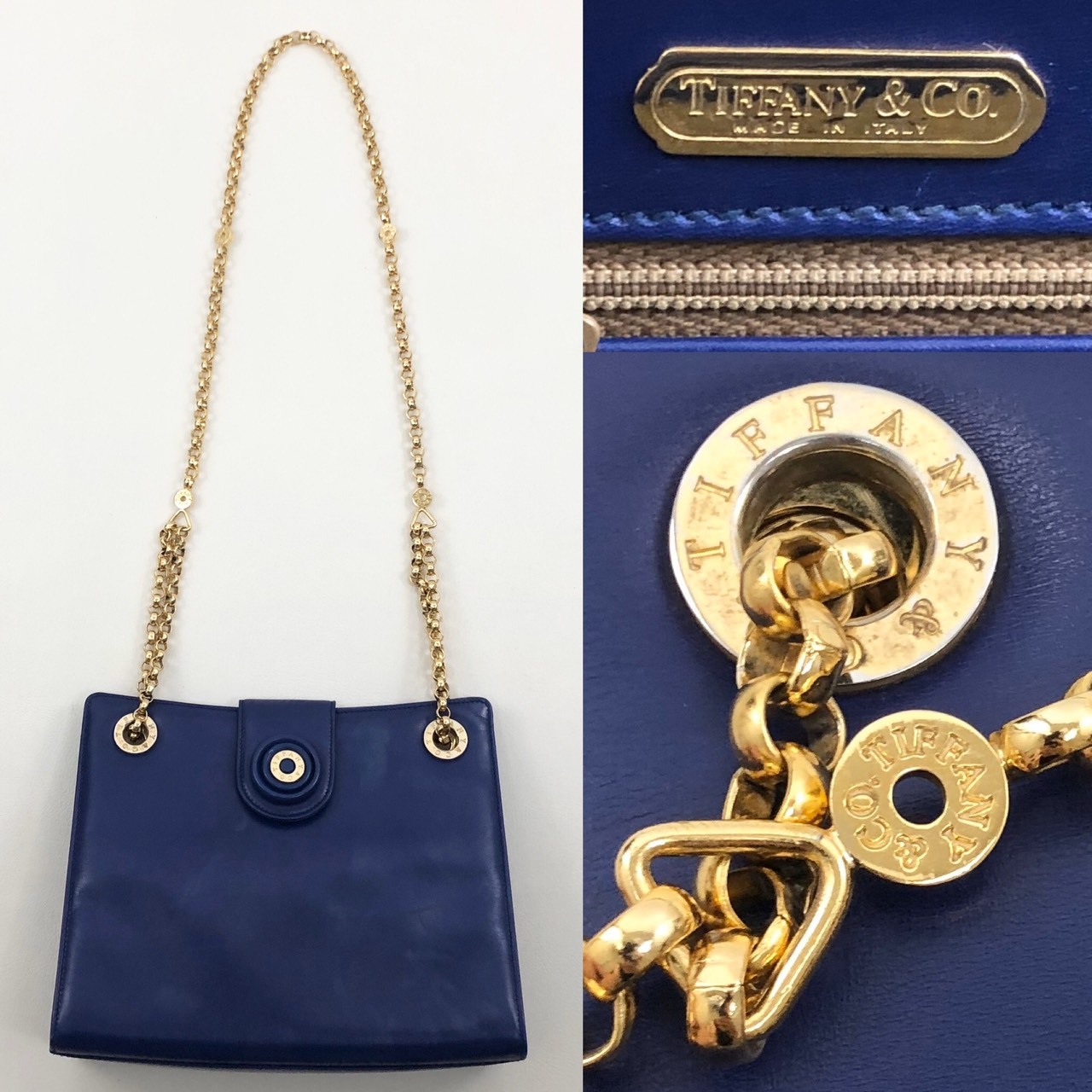 shoulder bag gold chain
