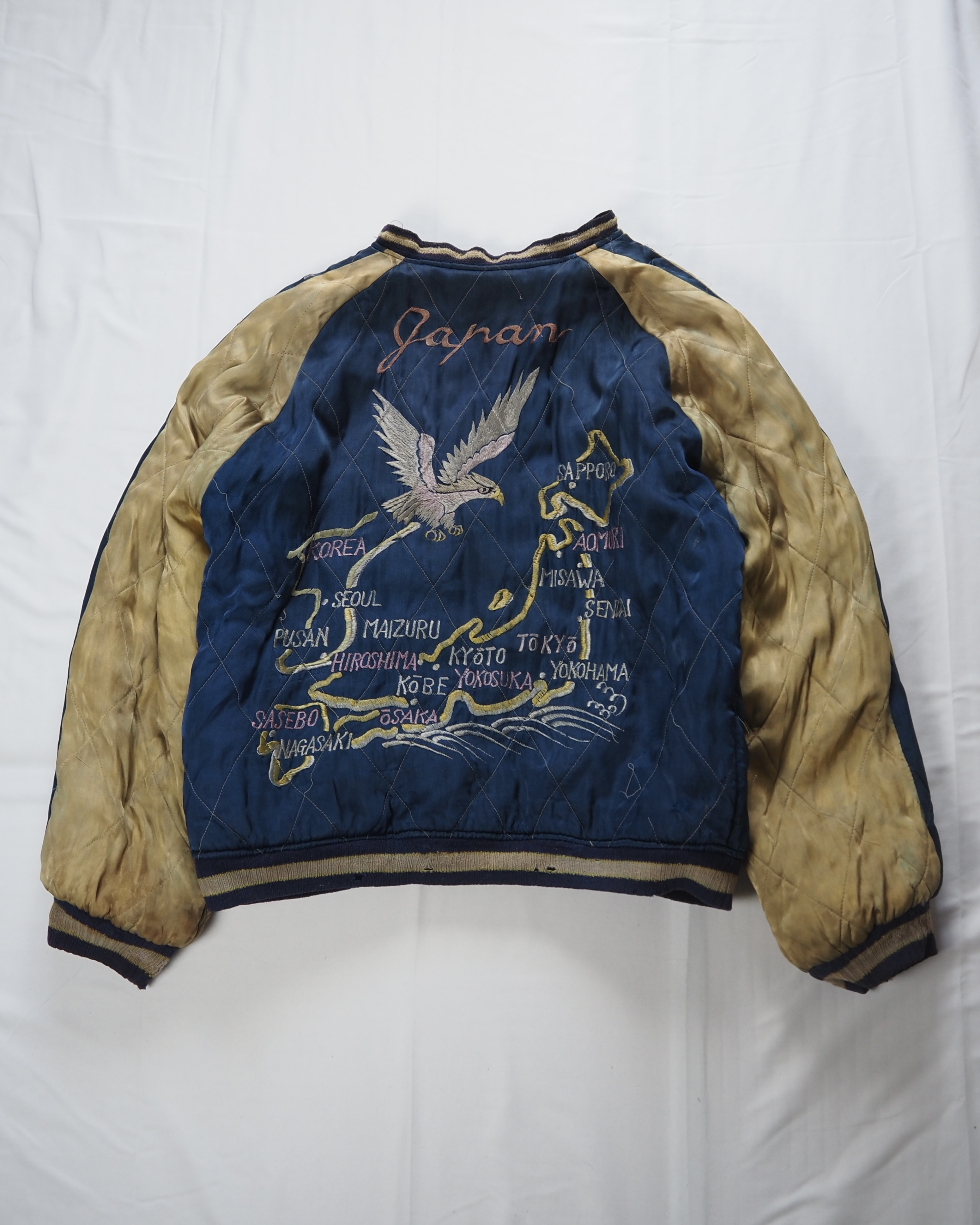 50’s スカジャン 虎×マップ の画像 10