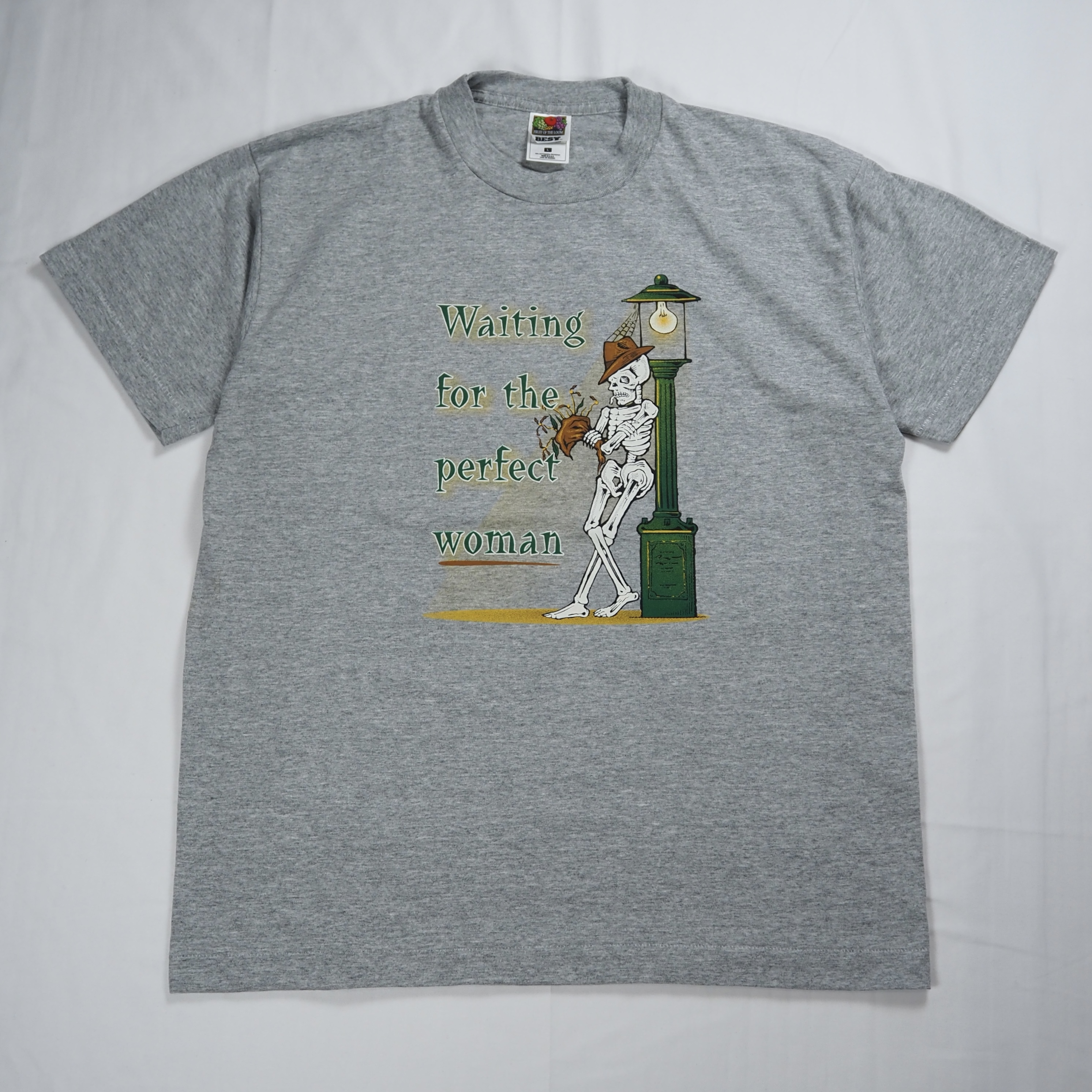 90’s フルーツタグ スカルTシャツ Lサイズ