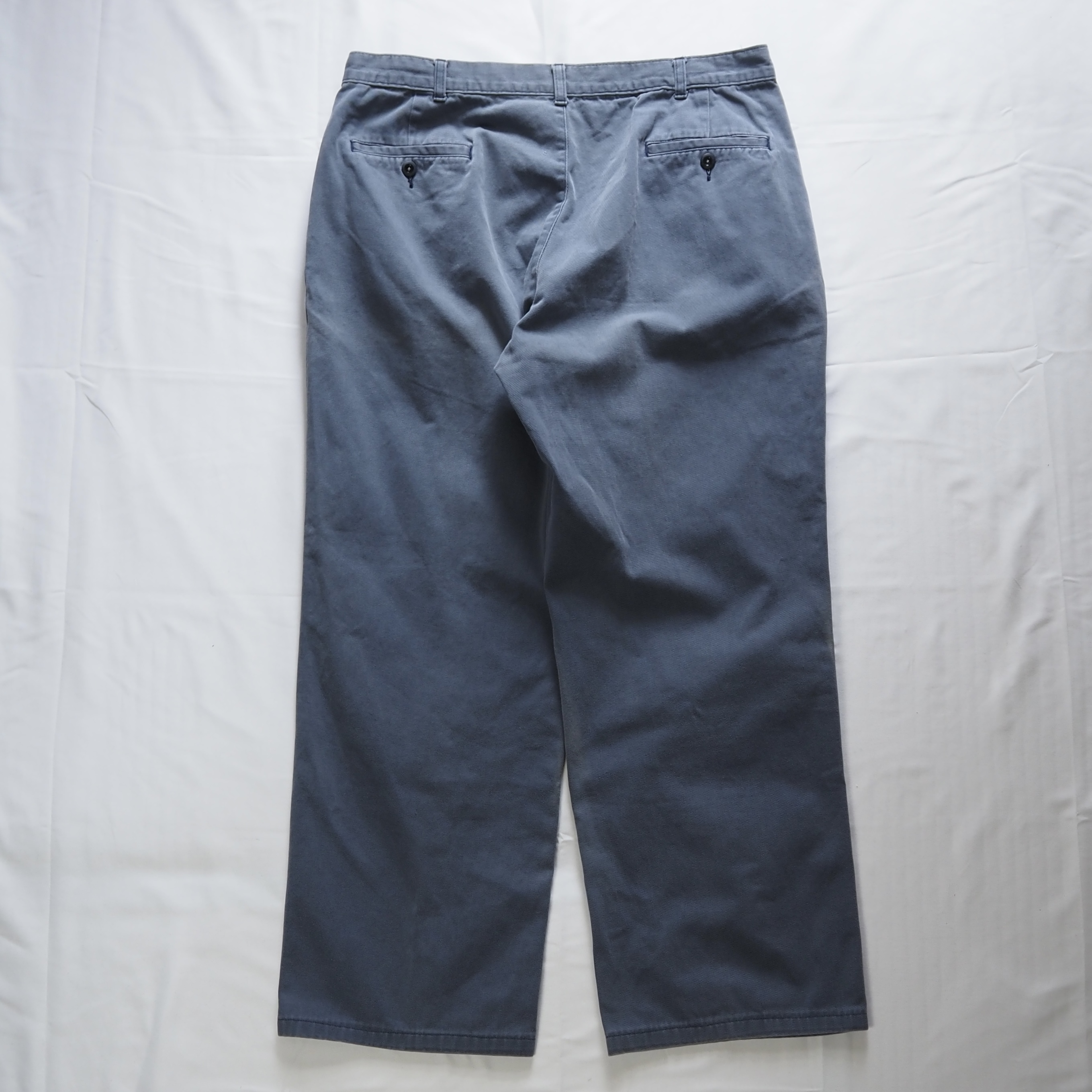 90’s Ralph Lauren ポロチノ フェードブルー 34×27.5 の画像 11