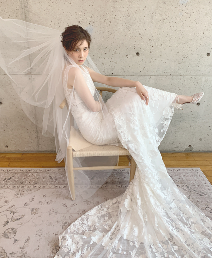 The Urban Blanch Original ウェディングドレス オールレース ソフトマーメイド ホワイト 白 商品番号 前撮り ウエディングドレス 結婚式 挙式 2次会 家族式 花嫁 ドレス 持込ドレス フォトウェディング 名古屋 福岡 The Urban Blanche 覚王山