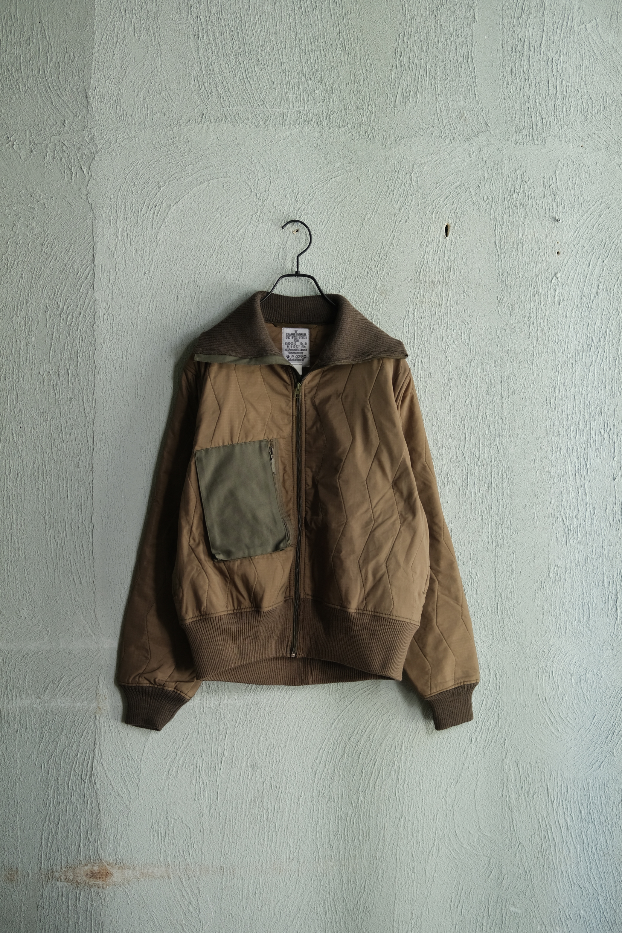Utah／90's Bundeswehr quilting liner jacket