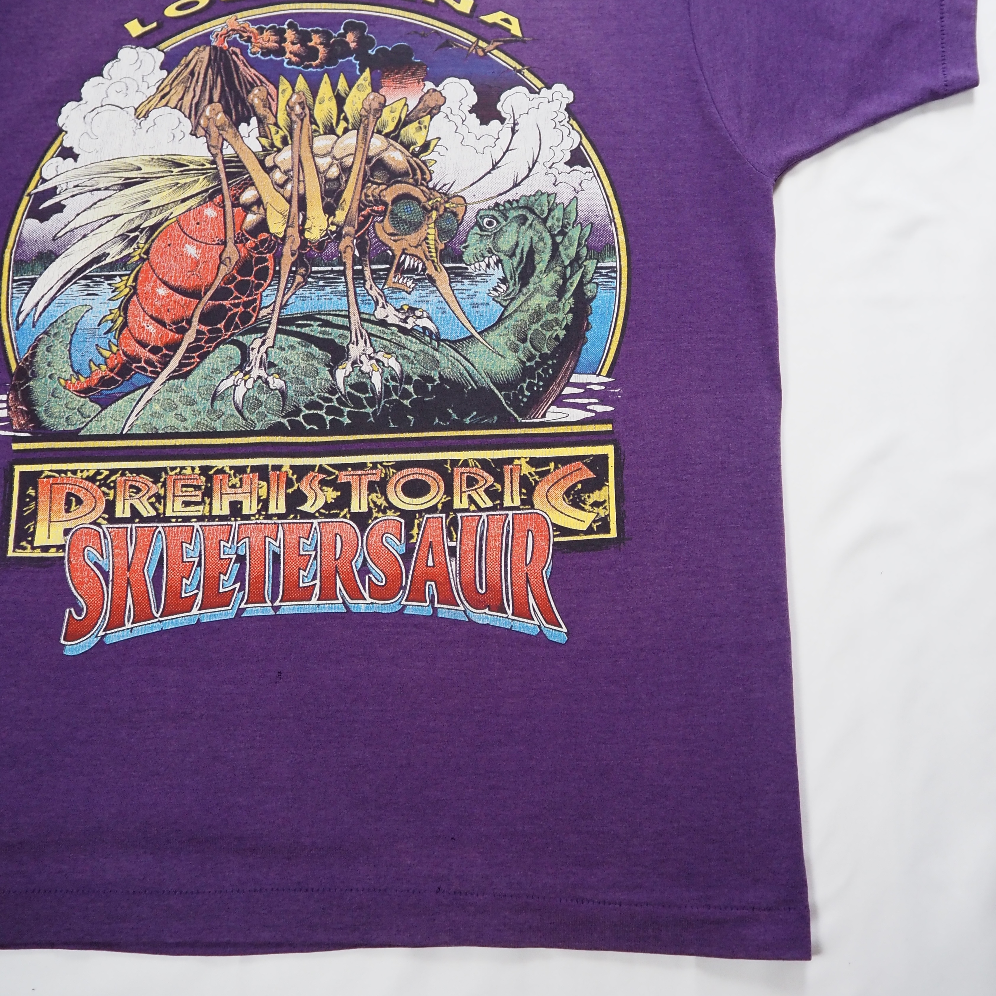 90’s 蚊Tシャツ パープル XL の画像 9