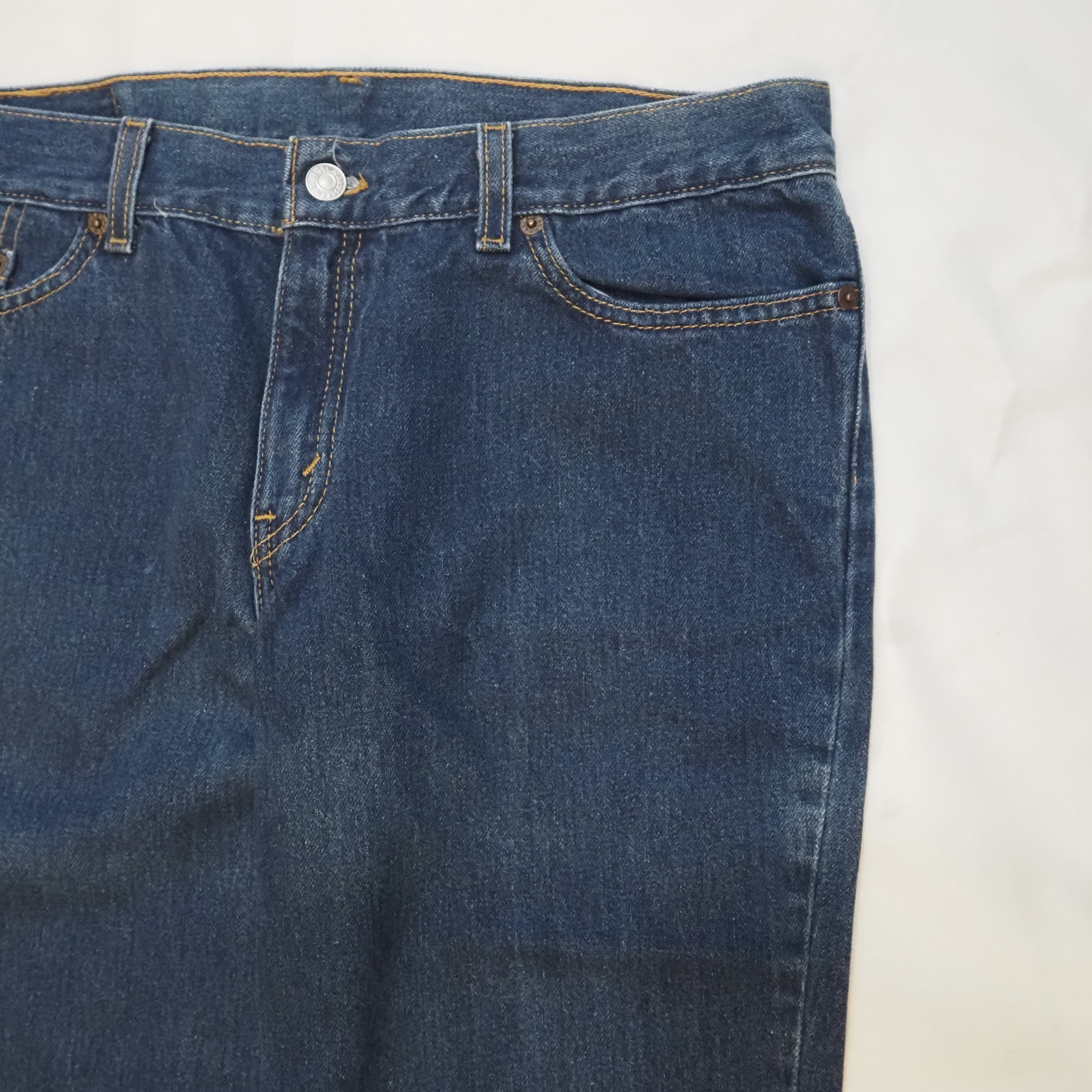 【濃紺】90’s Levi’s 518 Blue Denim の画像 5