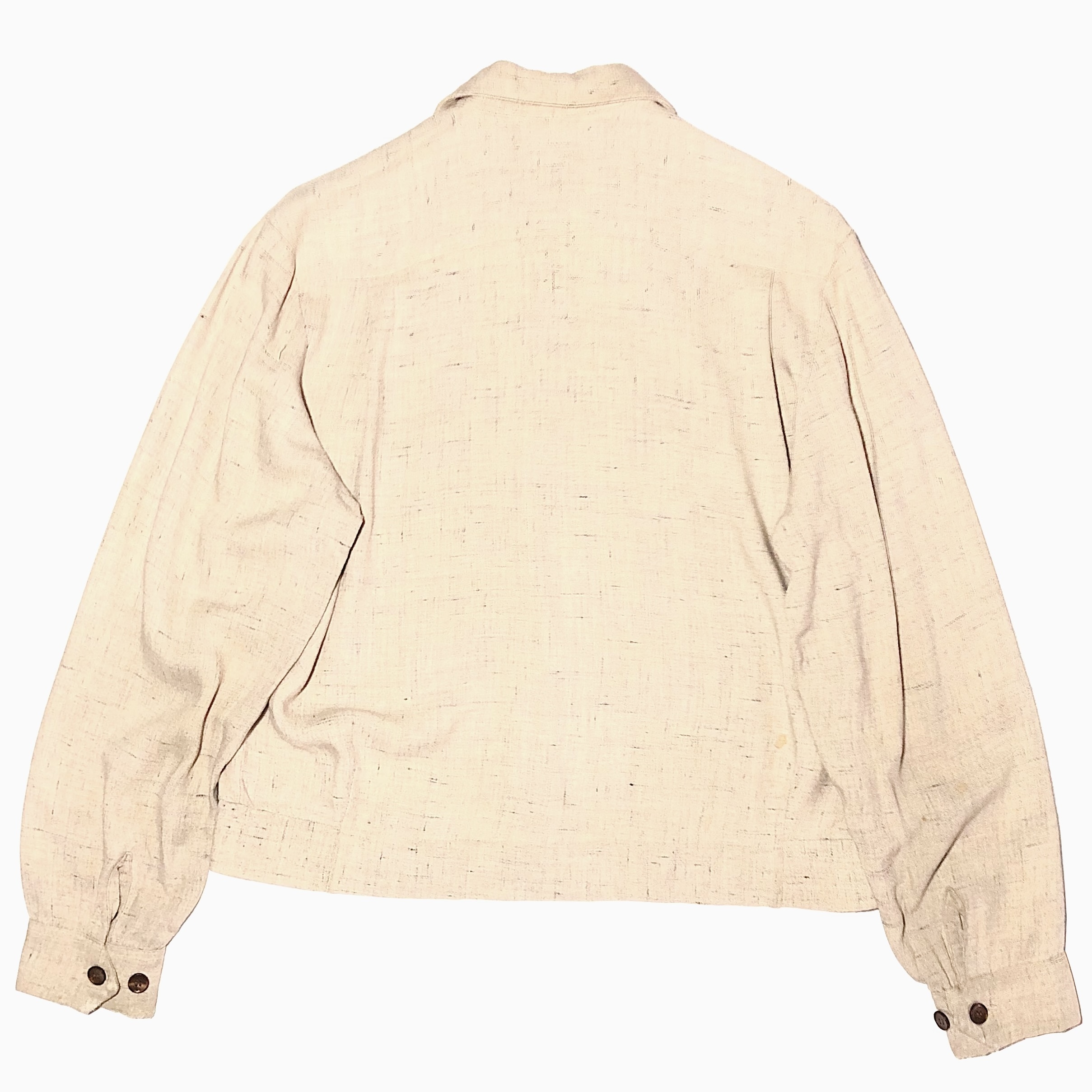 Vintage 50's【NATIONAL】Rayon Gabardine Jacket の画像 2
